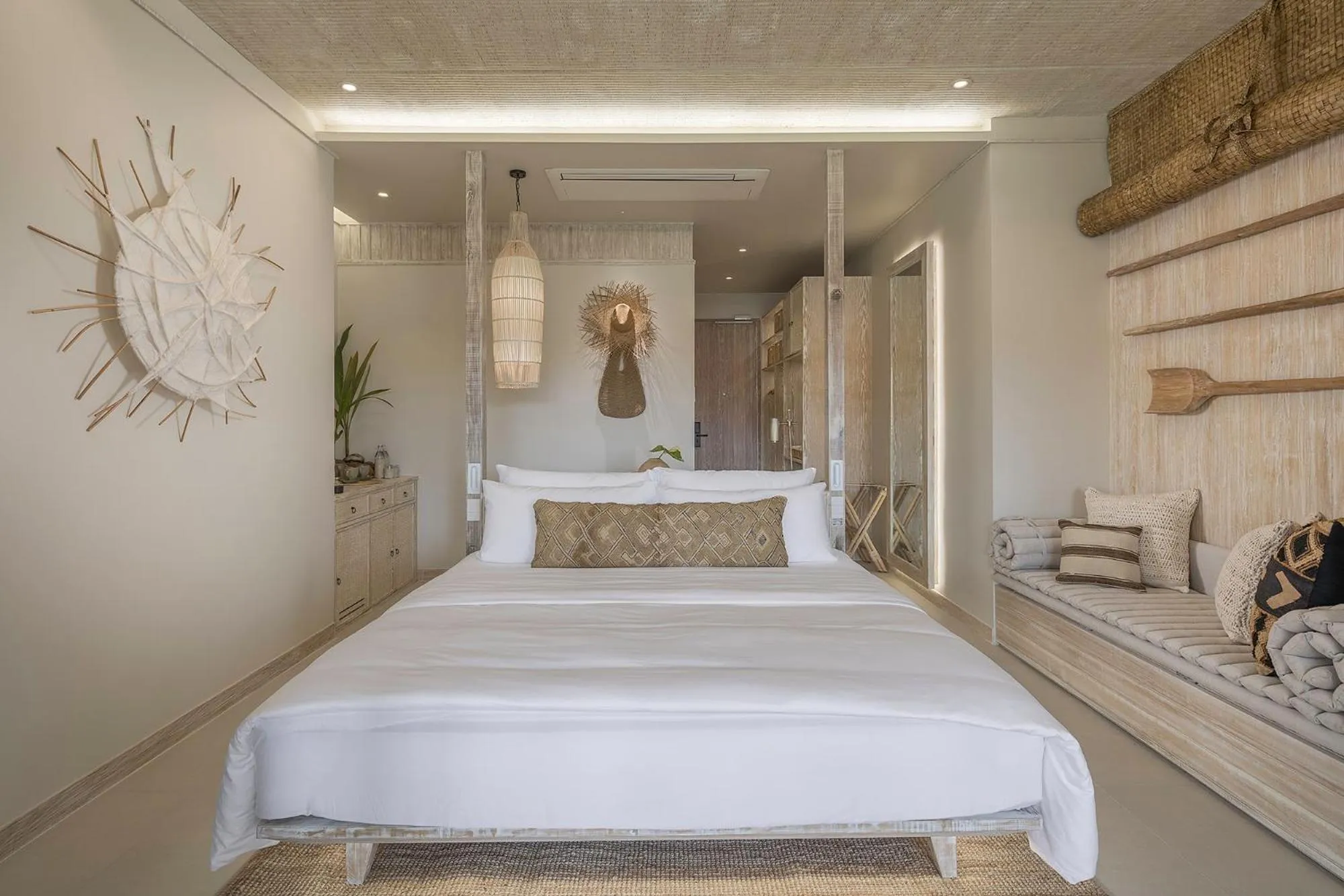 Bed in Phangan Bayshore Resort Koh Phangan