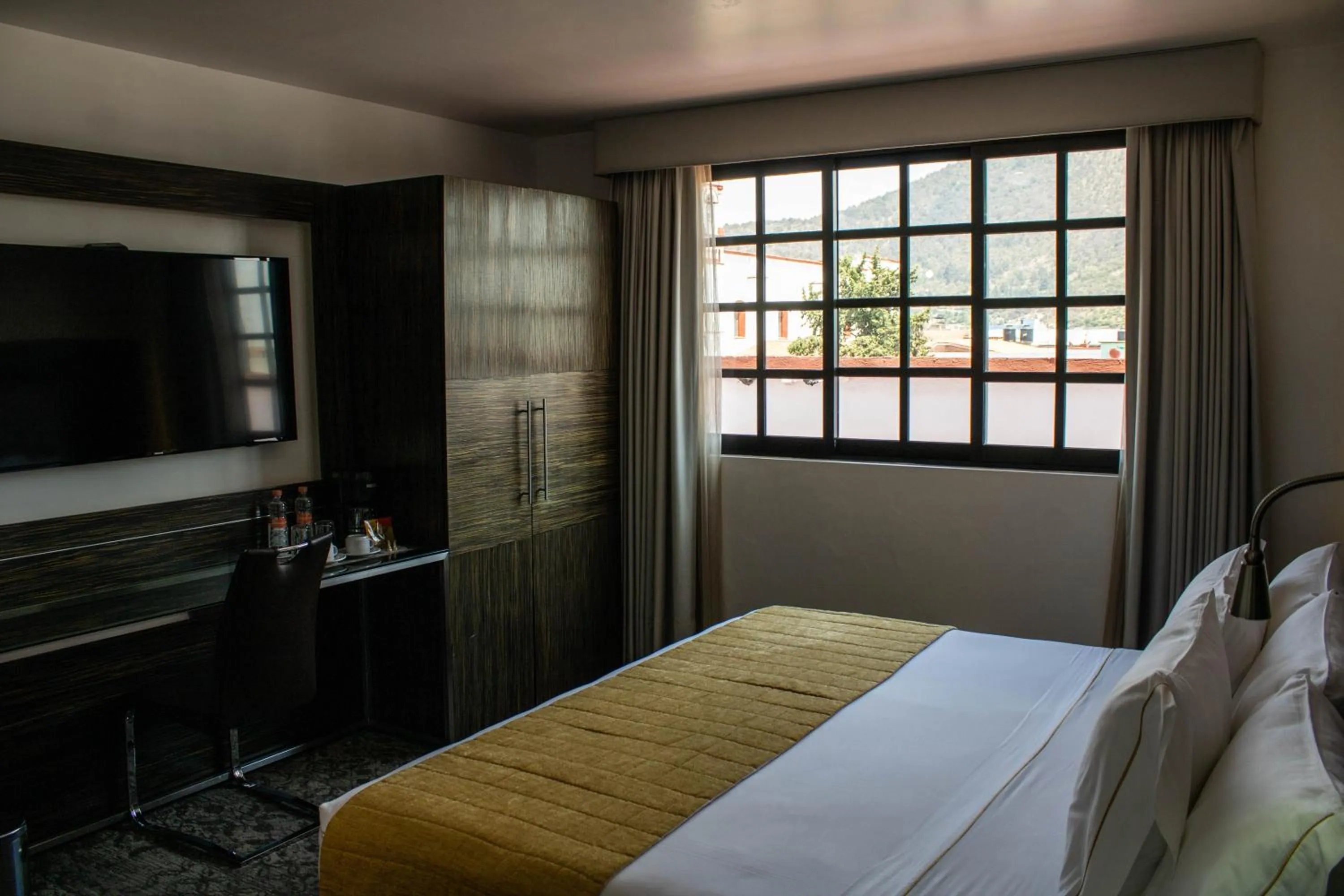 Bed in Mansion de los Abuelos