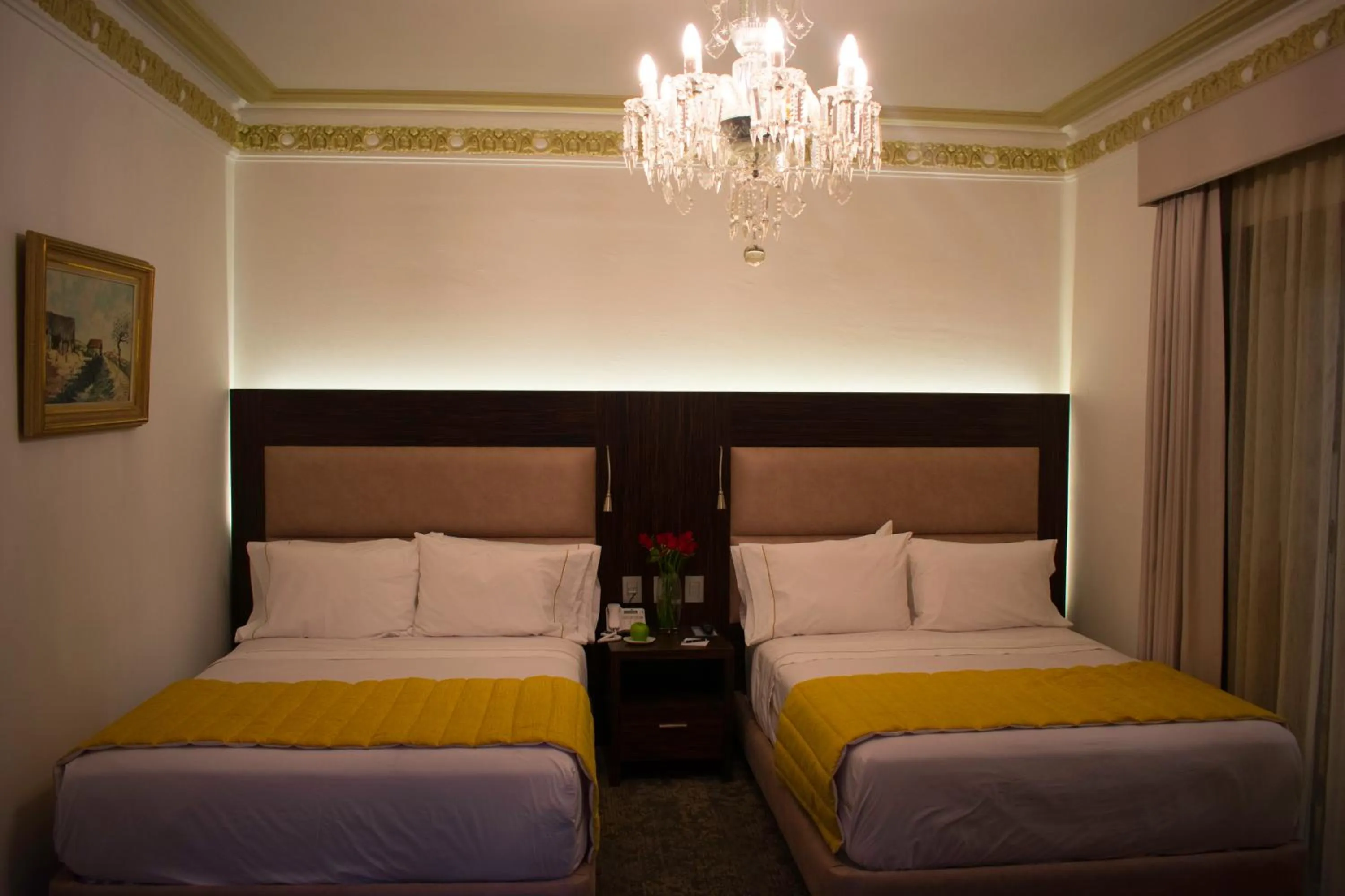 Bed in Mansion de los Abuelos