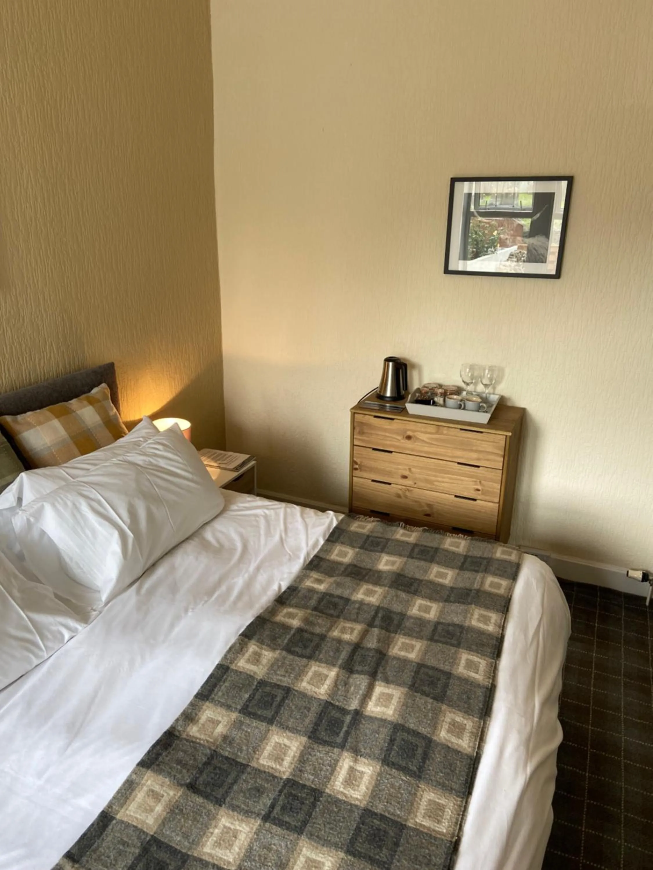 Bed in No 4 Portpatrick B&B