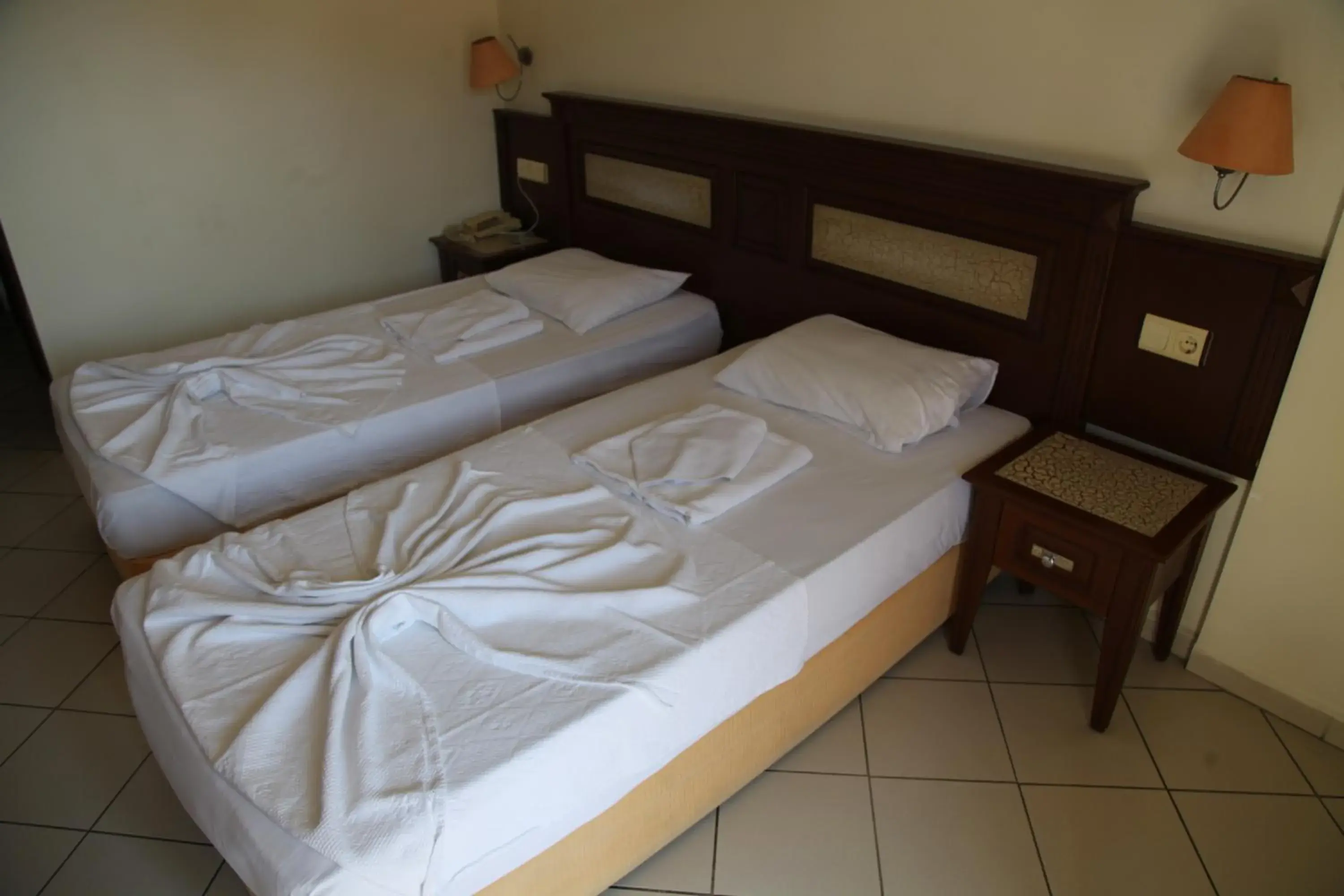 Bed in Alin Hotel