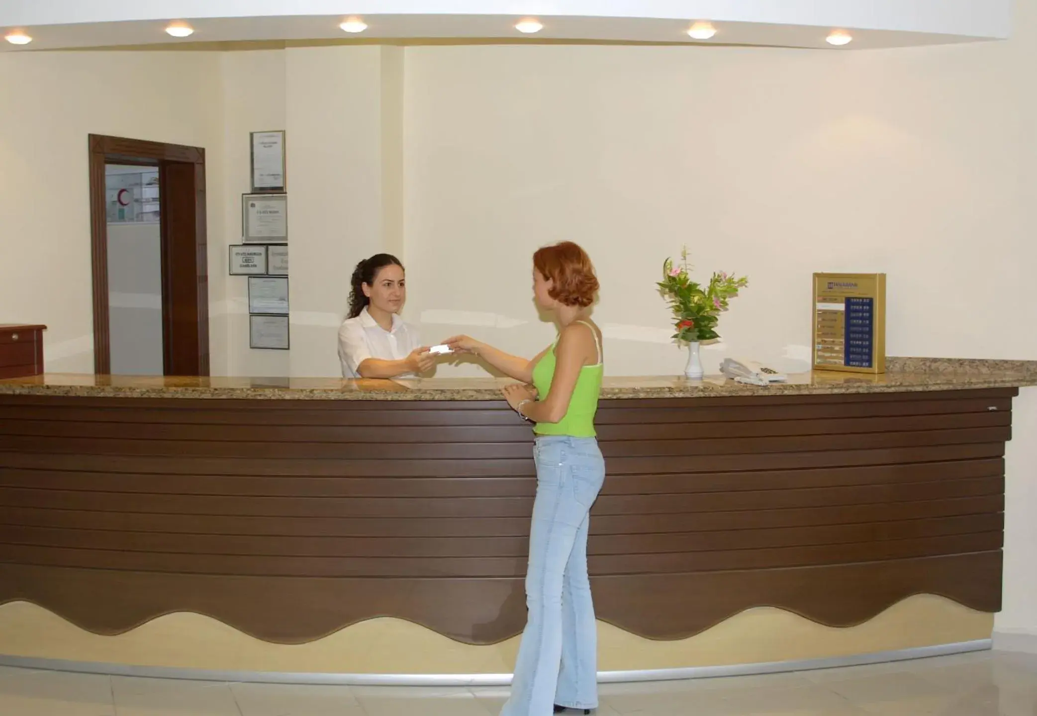 Lobby or reception in Alin Hotel