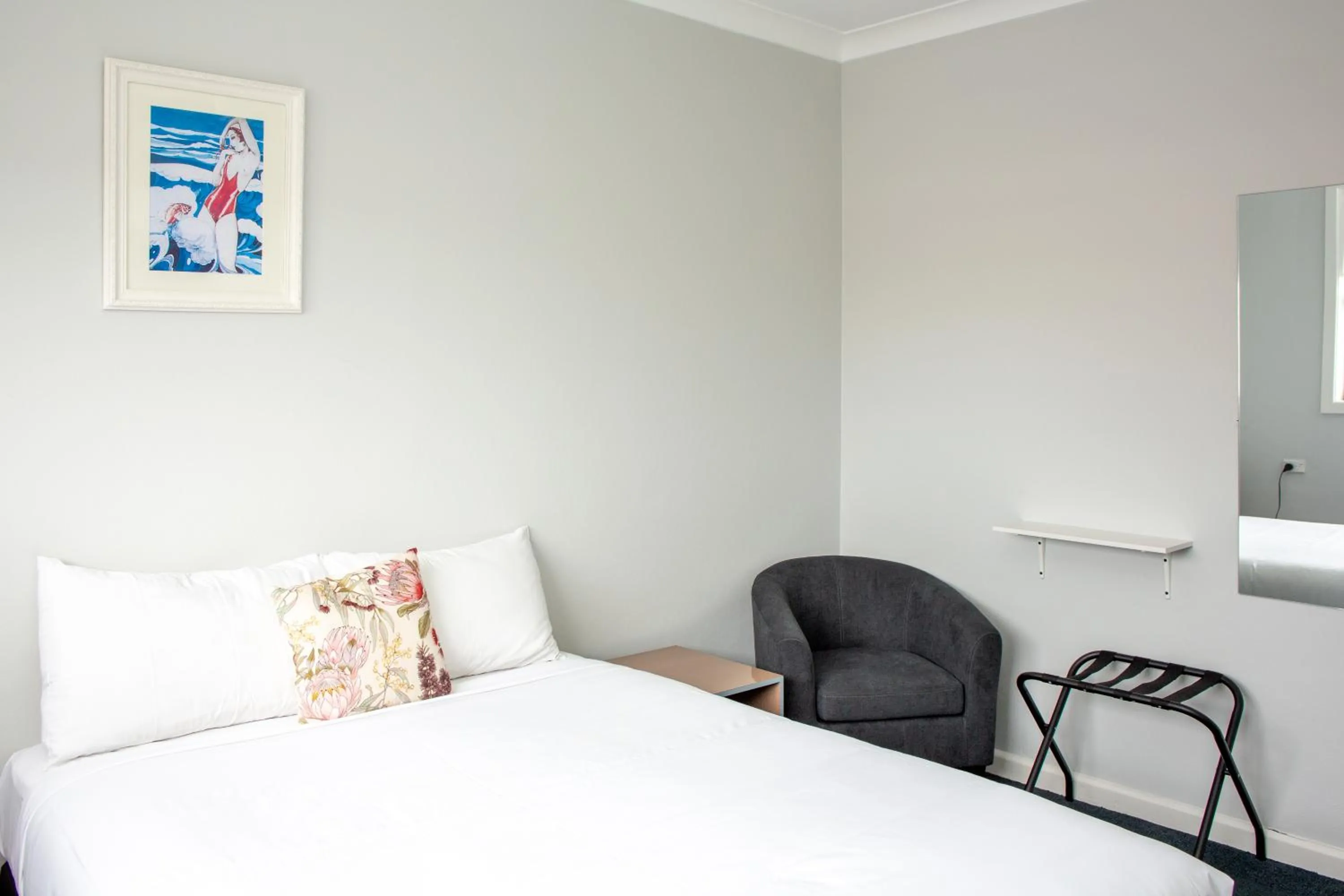 Bed in Five Island Hotel