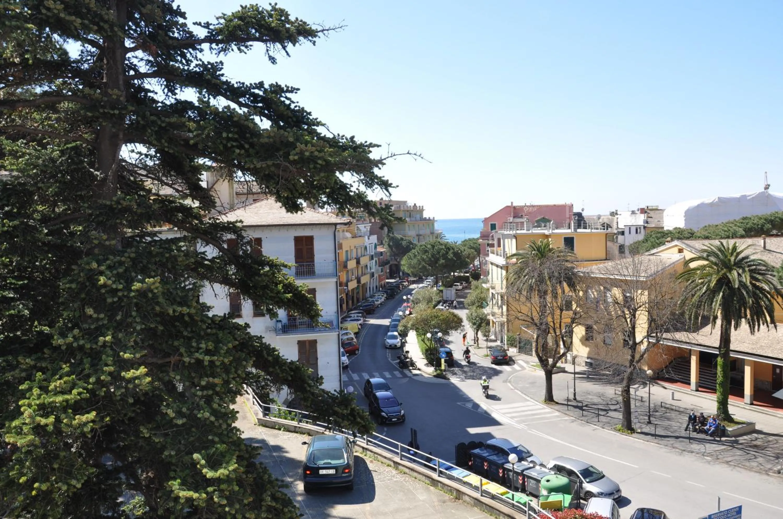 City view in Hotel Residence Moneglia