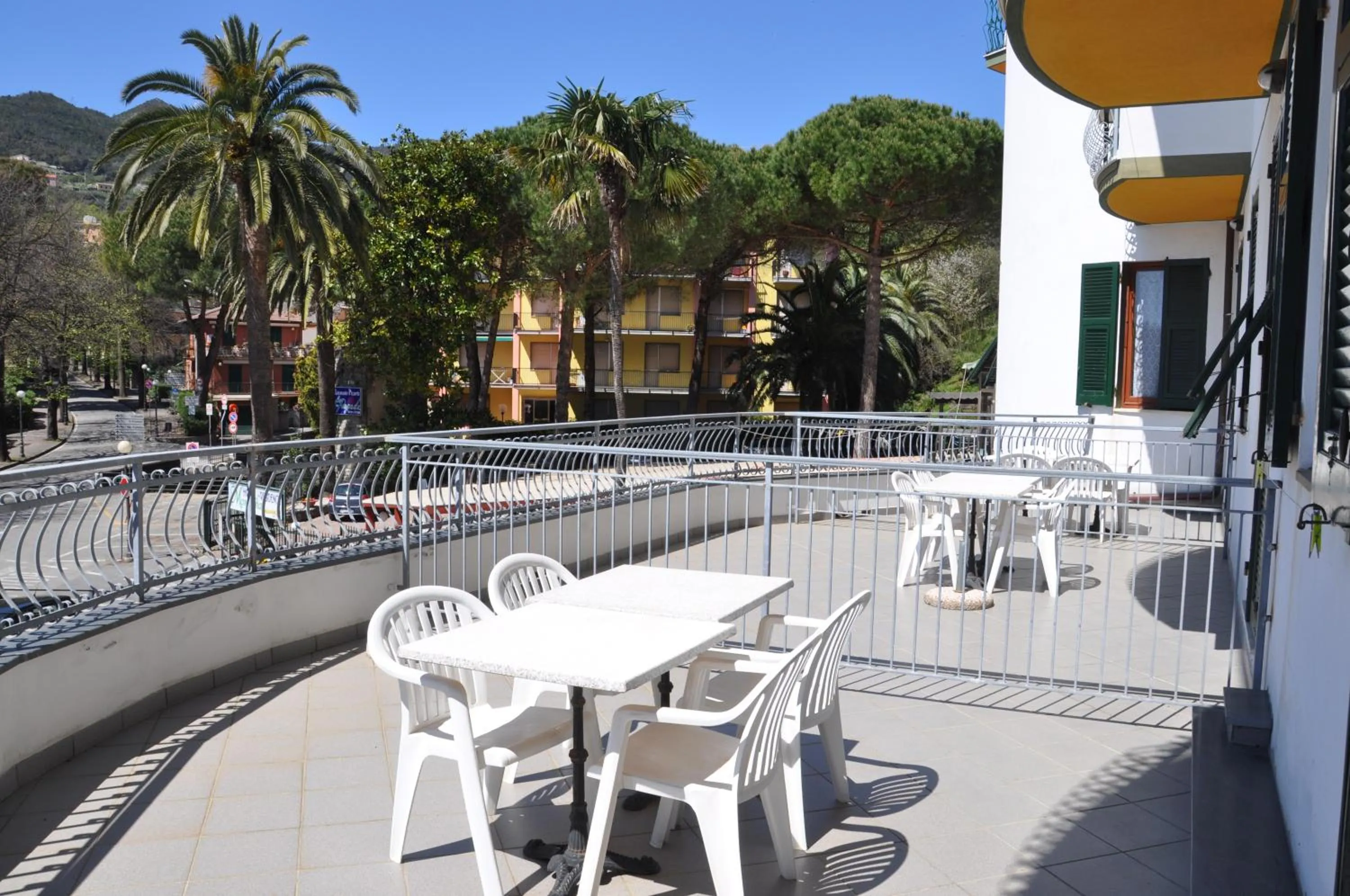 Balcony/Terrace in Hotel Residence Moneglia