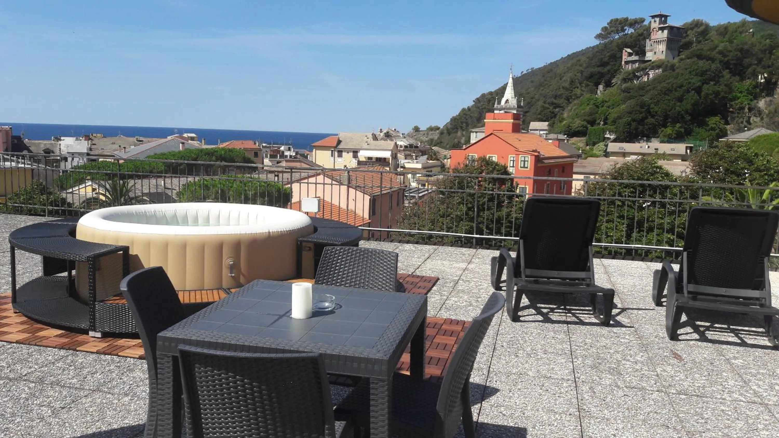 Bird's eye view in Hotel Residence Moneglia