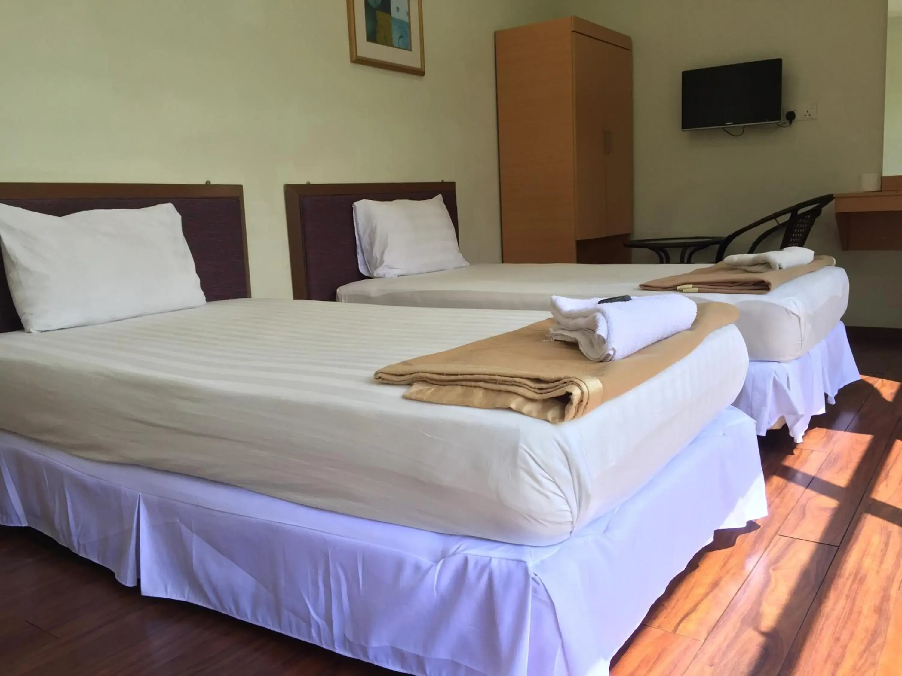 Bed in Hotel Sri Malim