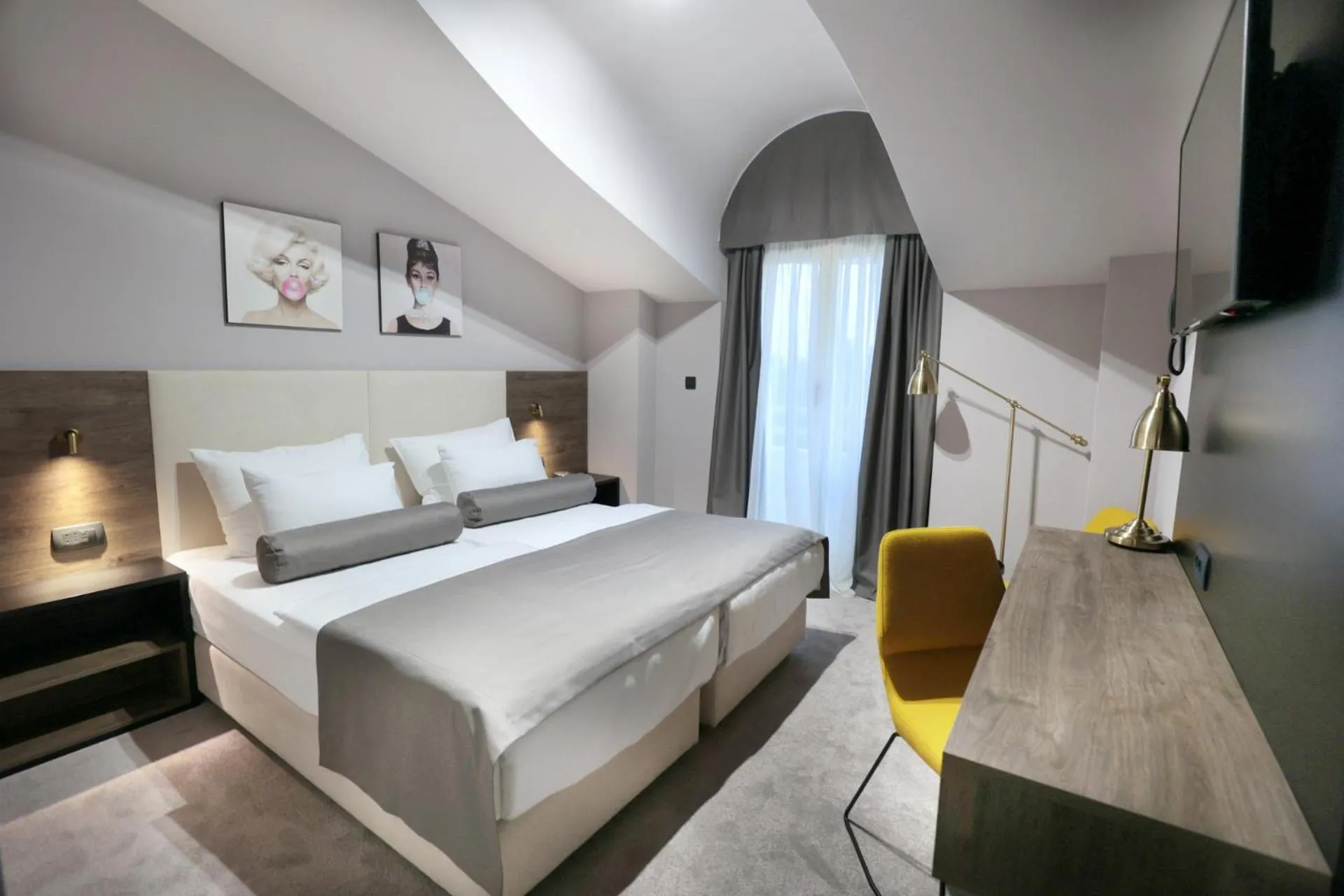 Photo of the whole room, Bed in Hotel Milenij