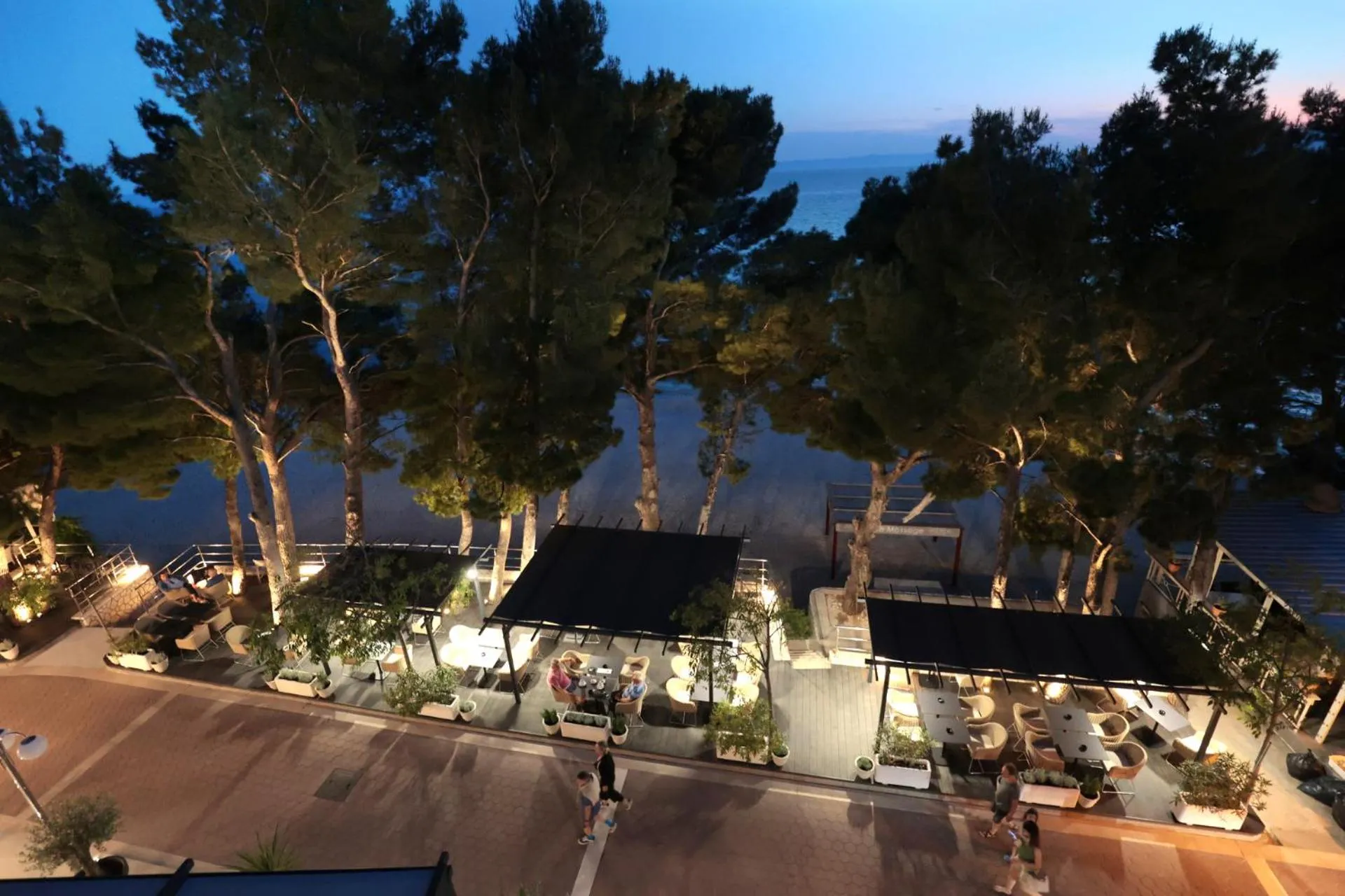 Balcony/Terrace in Hotel Milenij