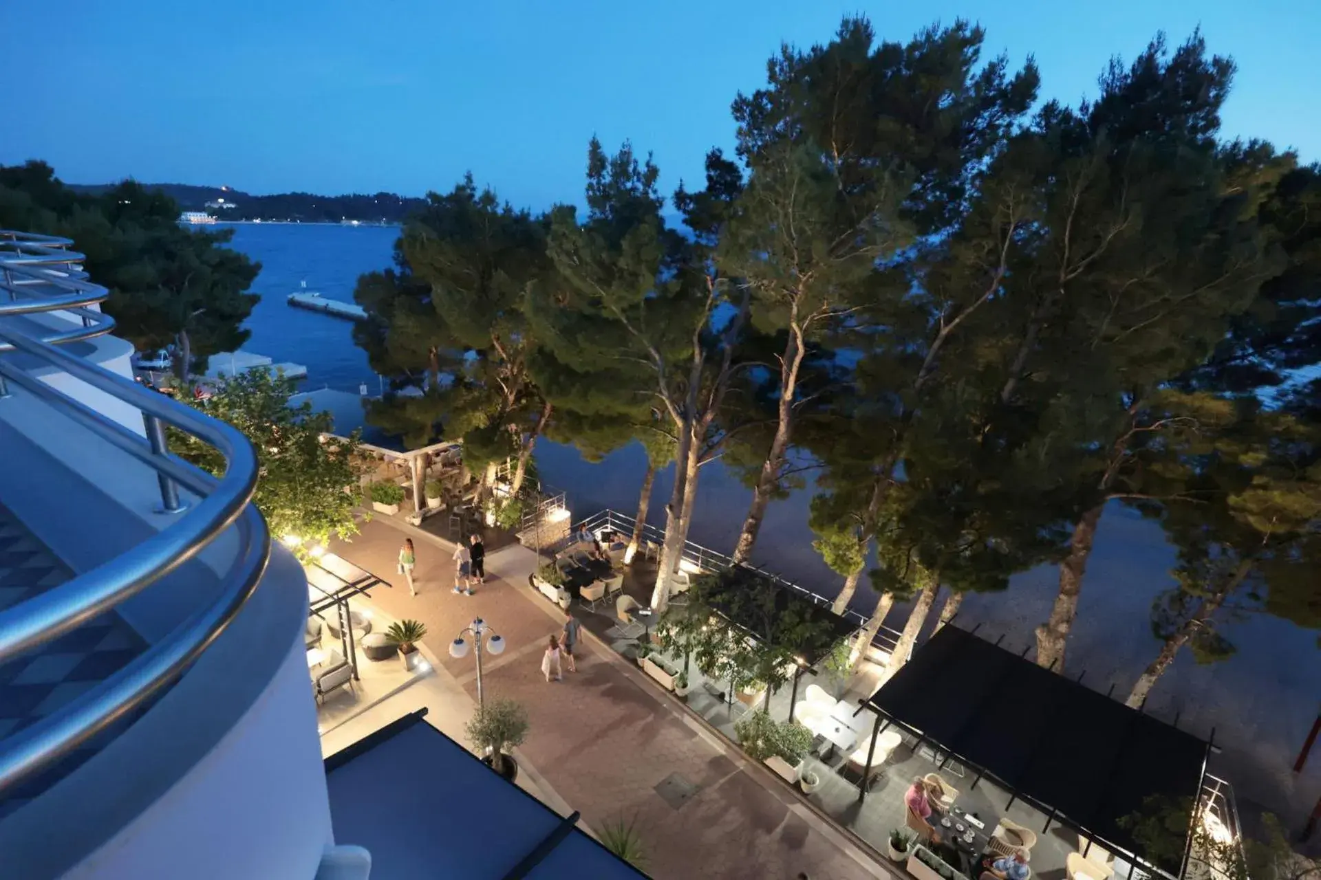 Standard Double Room with Balcony and Sea View in Hotel Milenij Standard Double Room with Balcony and Sea View in Hotel Milenij