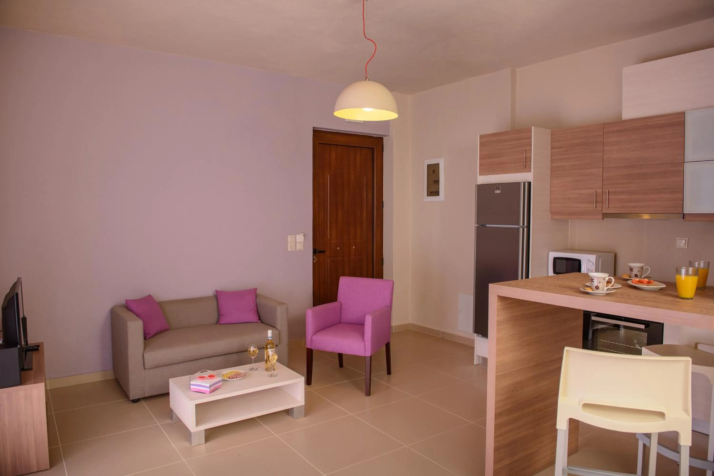 Kitchen or kitchenette in Lenikos Resort
