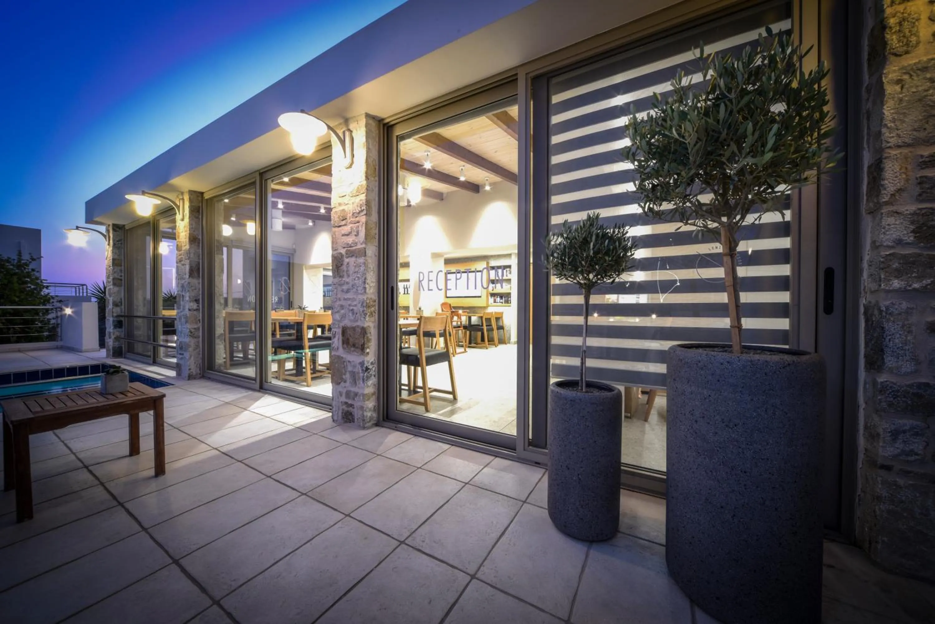 Patio in Lenikos Resort