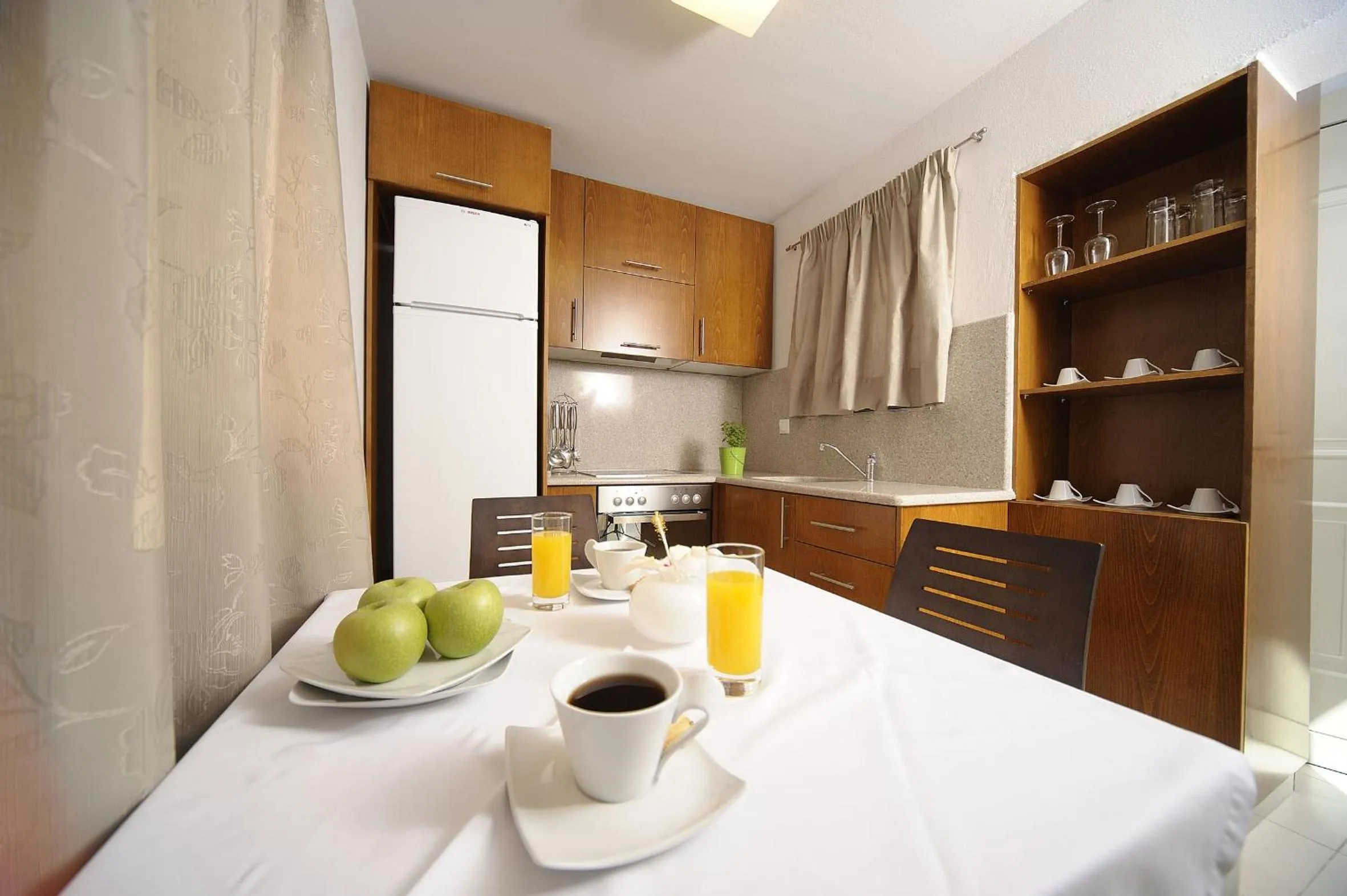 Kitchen or kitchenette in Lenikos Resort