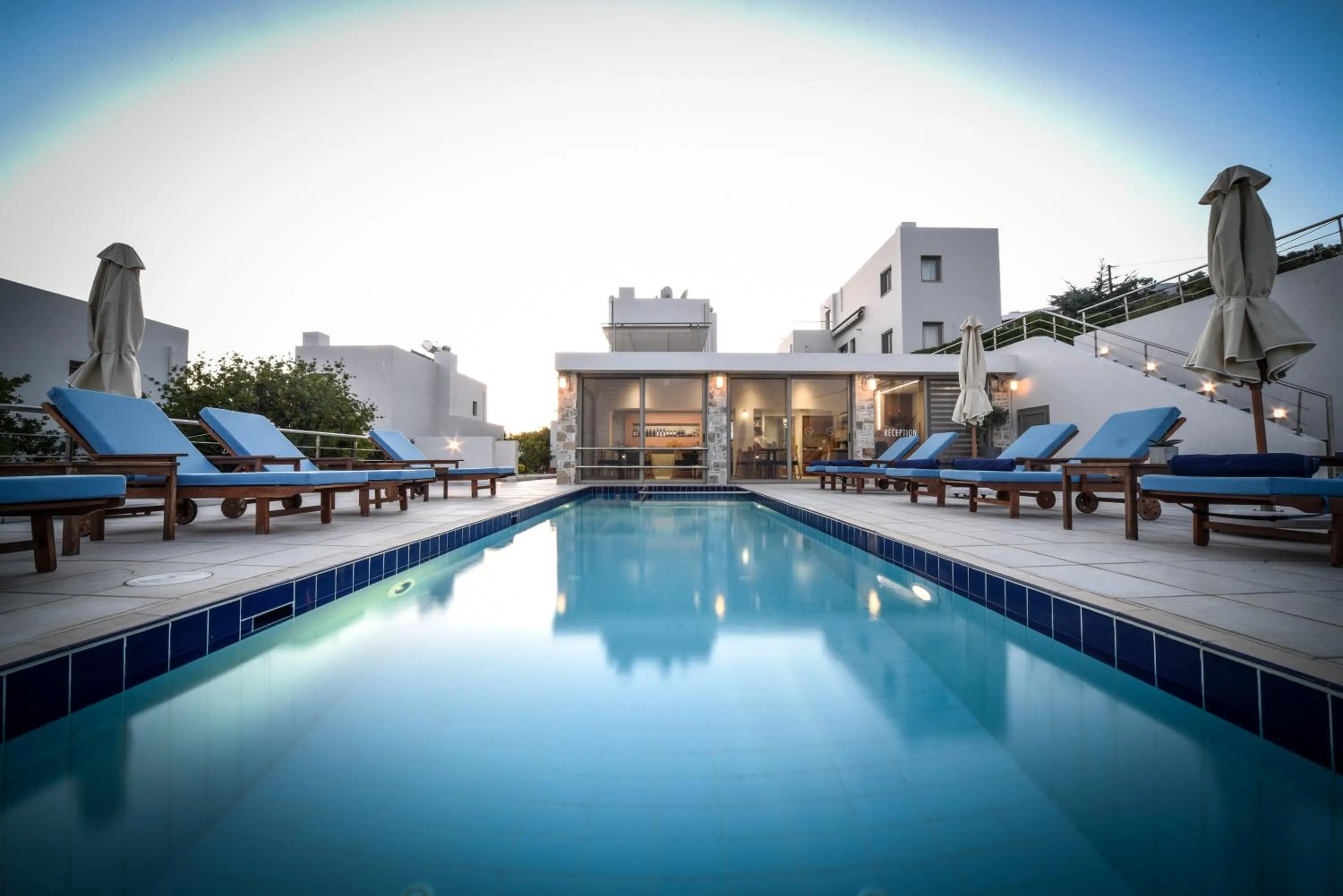 Swimming pool in Lenikos Resort
