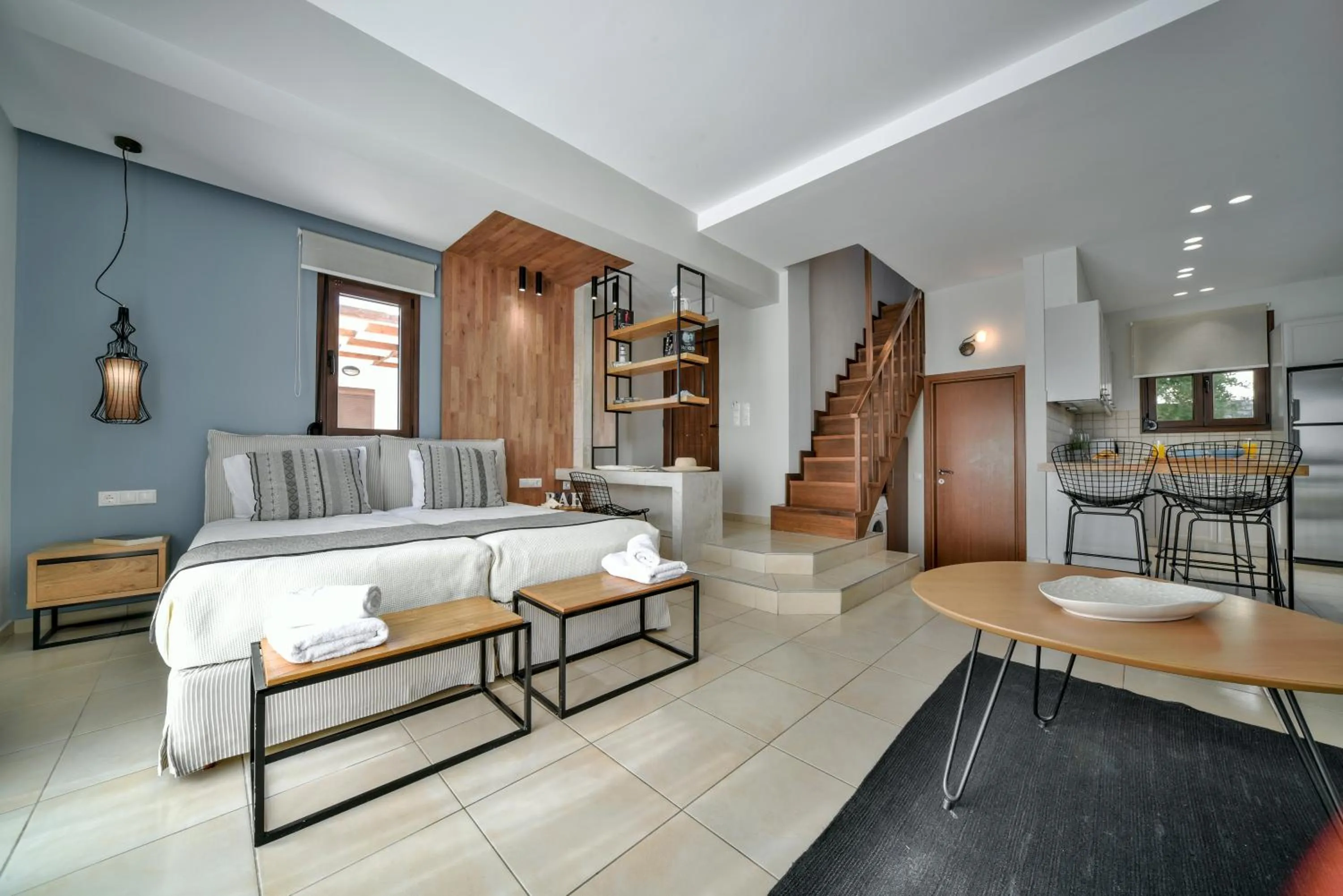 Bed in Lenikos Resort