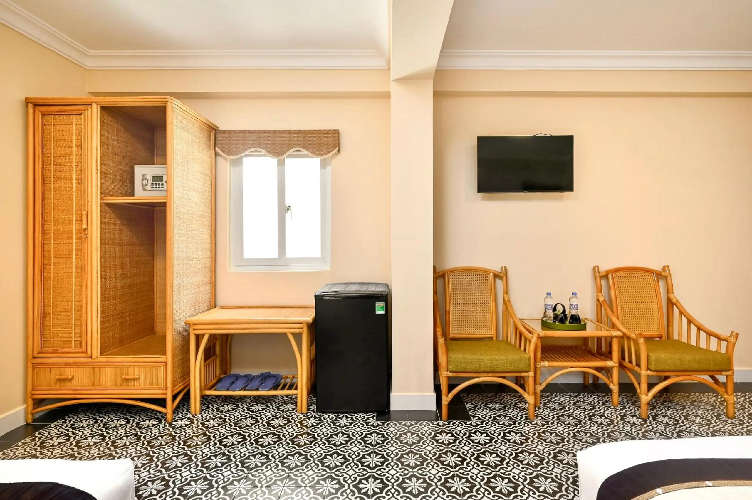 Seating area in Spring House Saigon central park