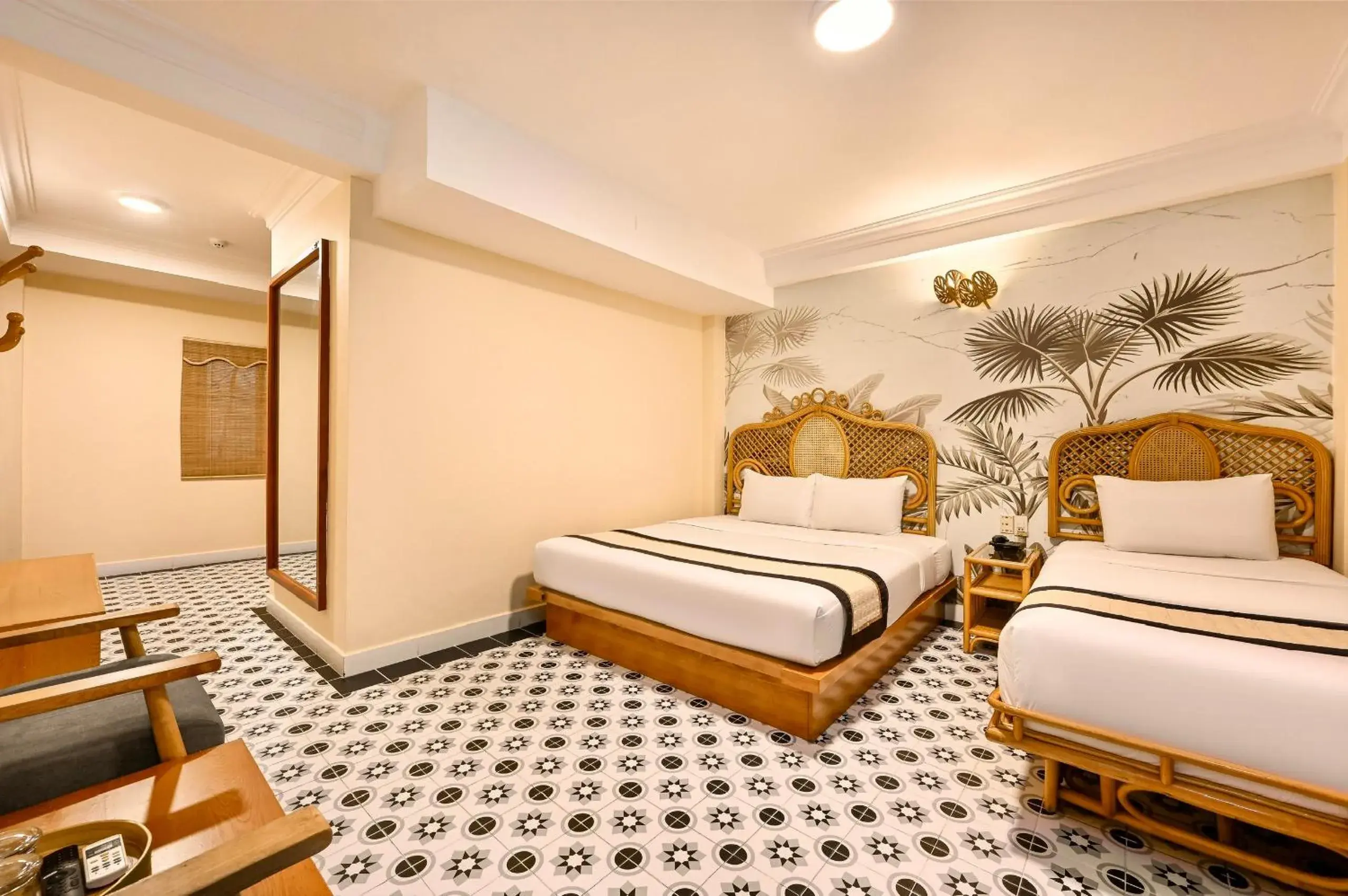 Bed in Spring House Saigon central park Bed in Spring House Saigon central park