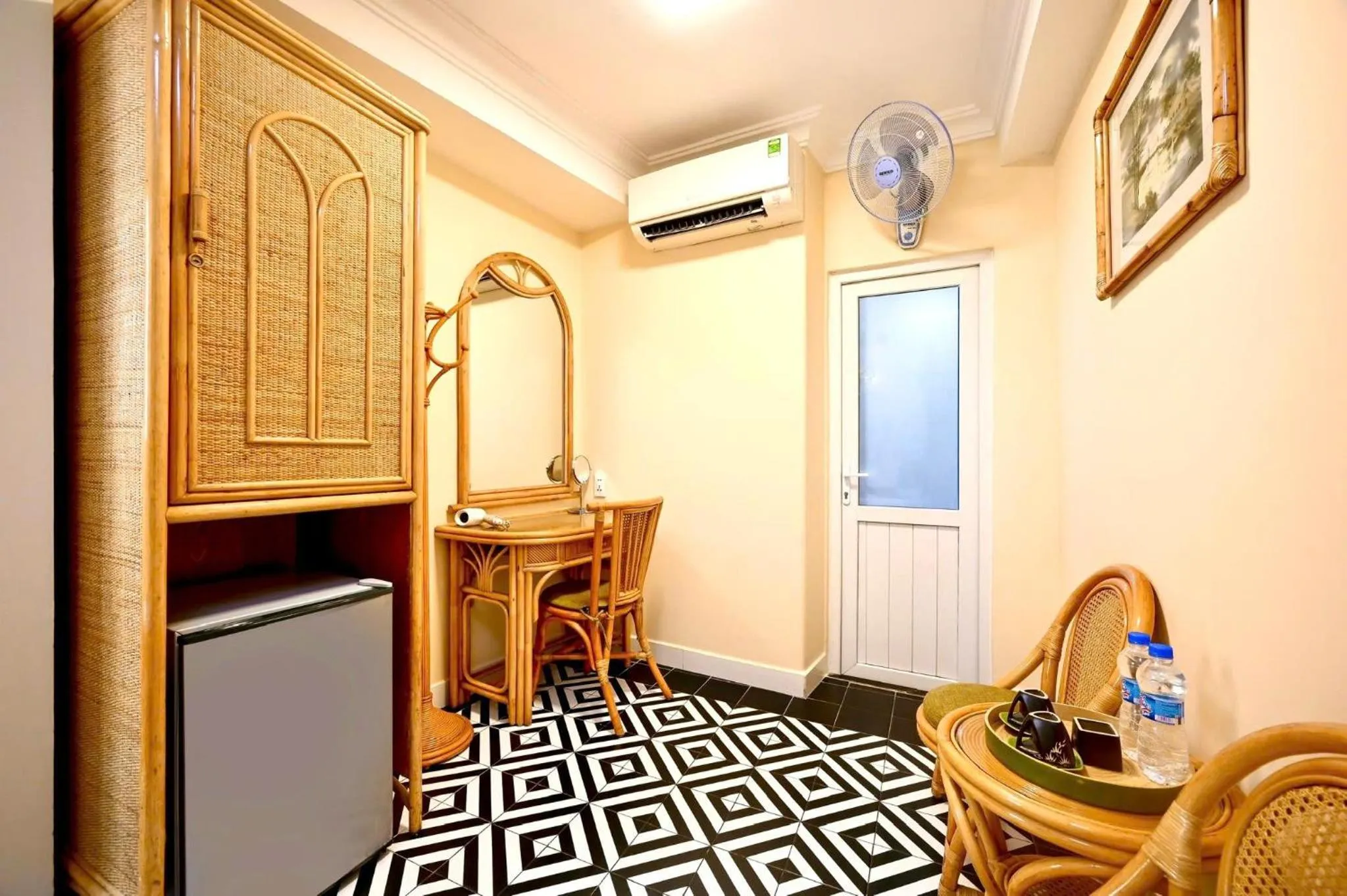 Seating area in Spring House Saigon central park