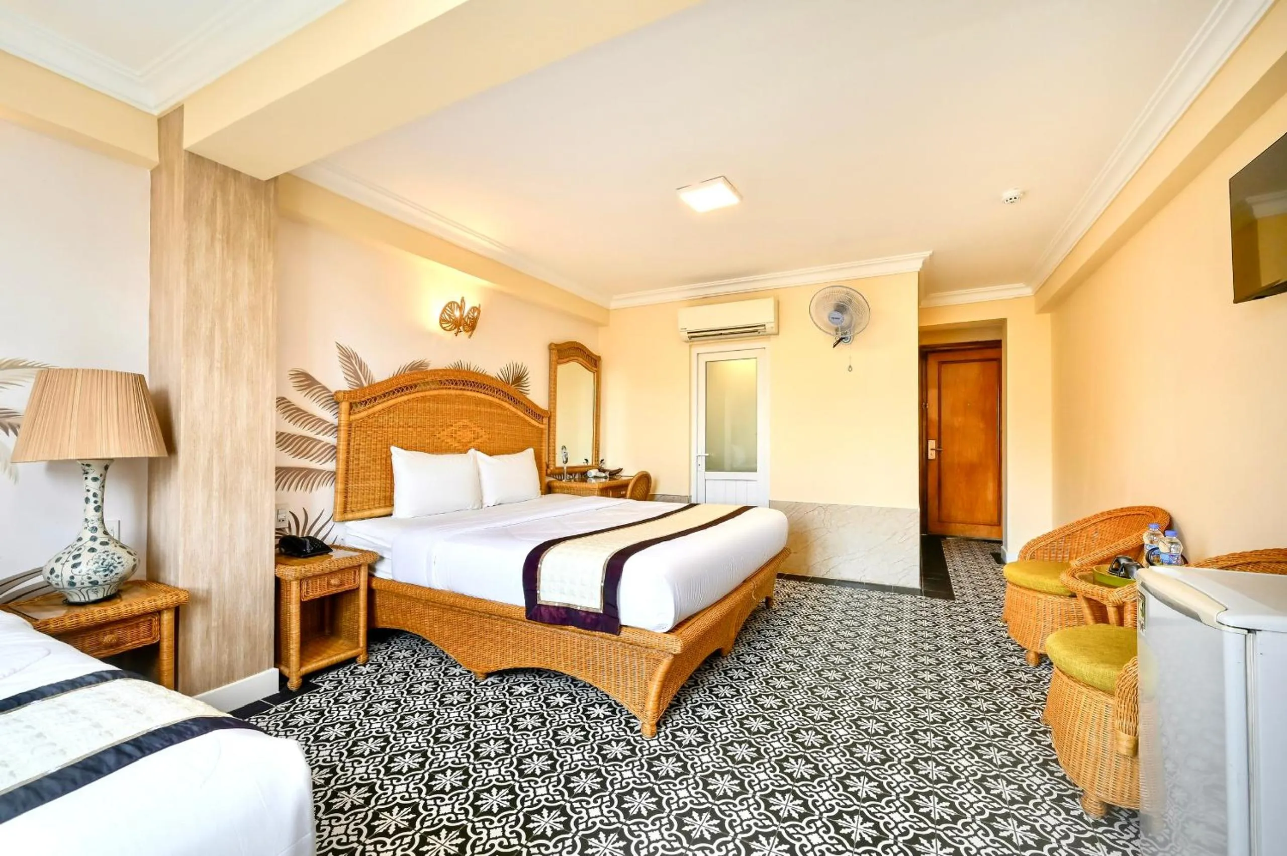 Bedroom, Bed in Spring House Saigon central park