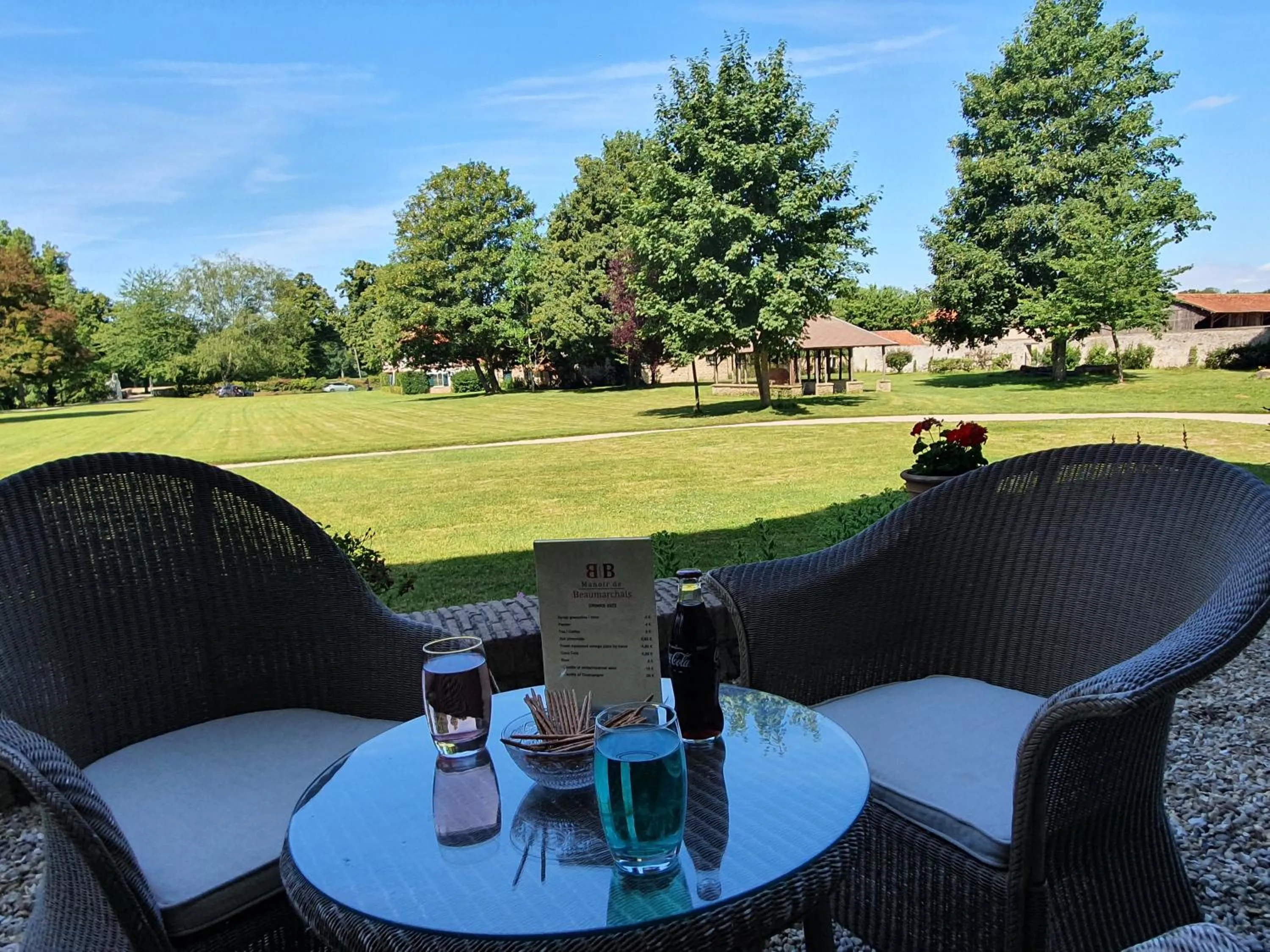 Balcony/Terrace in Le Manoir de Beaumarchais