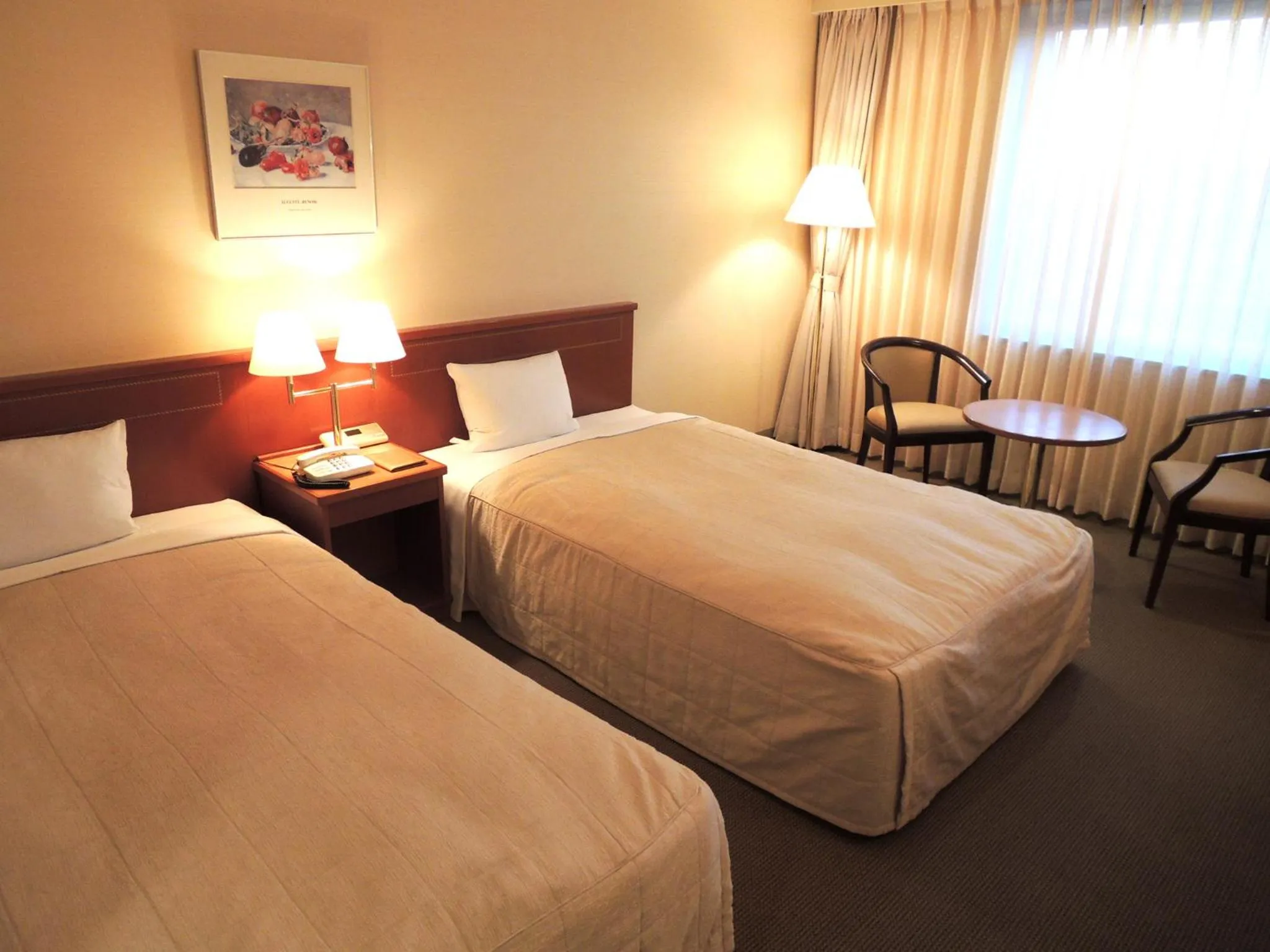 Photo of the whole room, Bed in Hotel Crown Palais Kokura