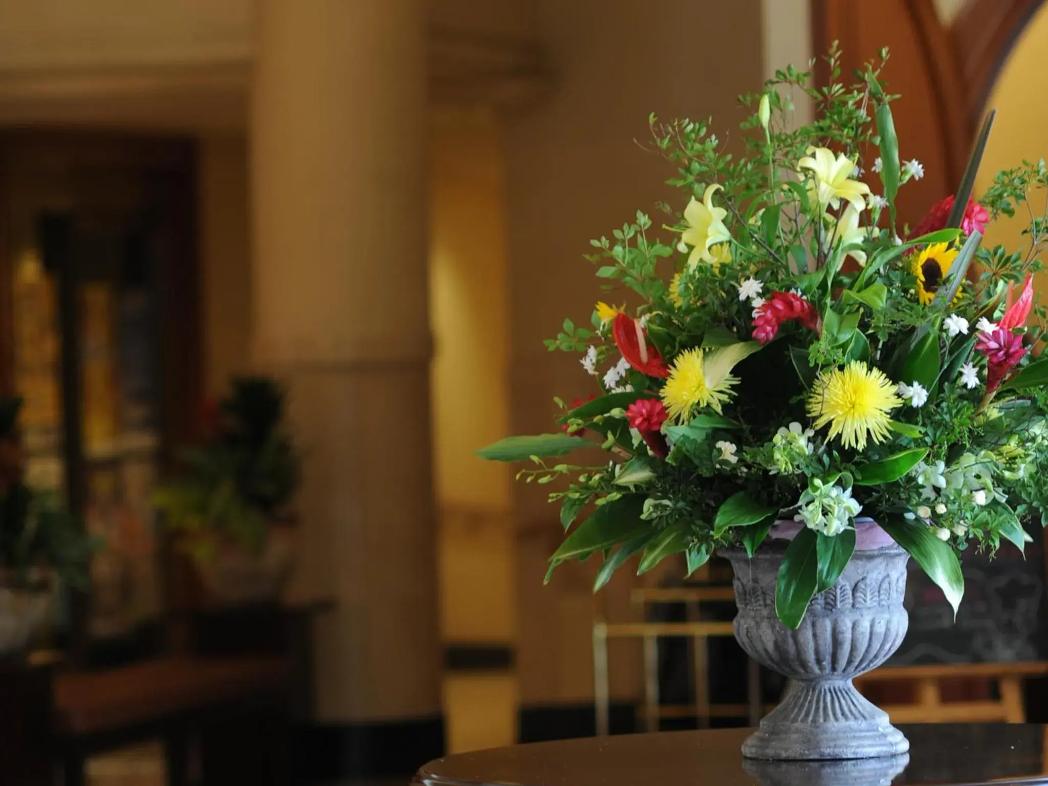 Lobby or reception in Hotel Crown Palais Kokura Lobby or reception in Hotel Crown Palais Kokura