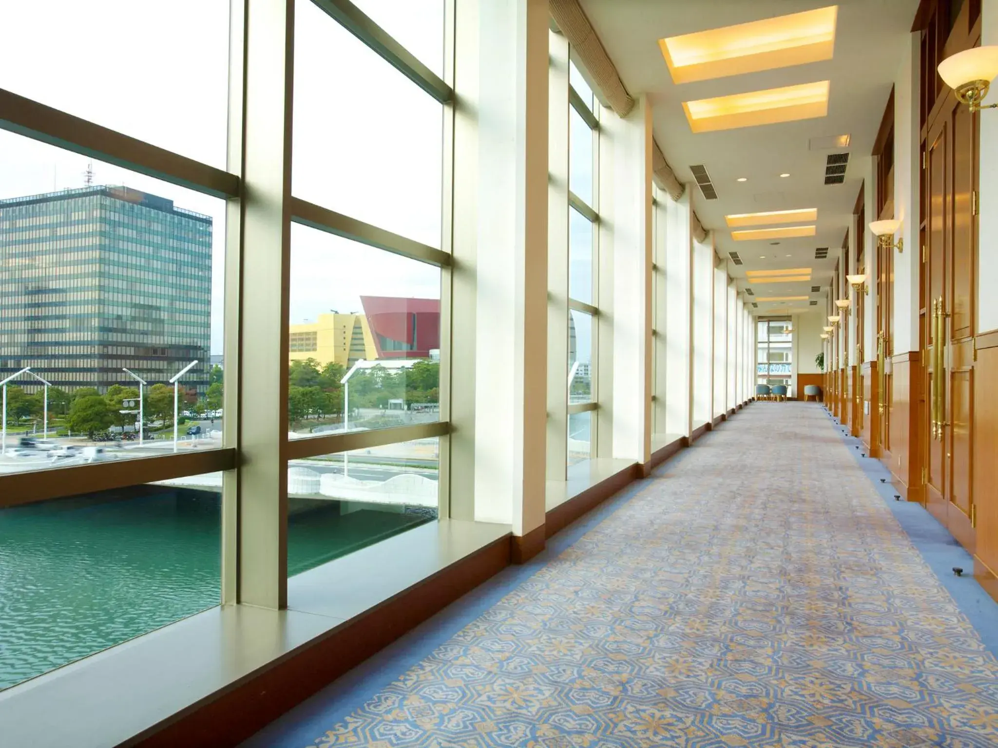 River view in Hotel Crown Palais Kokura River view in Hotel Crown Palais Kokura