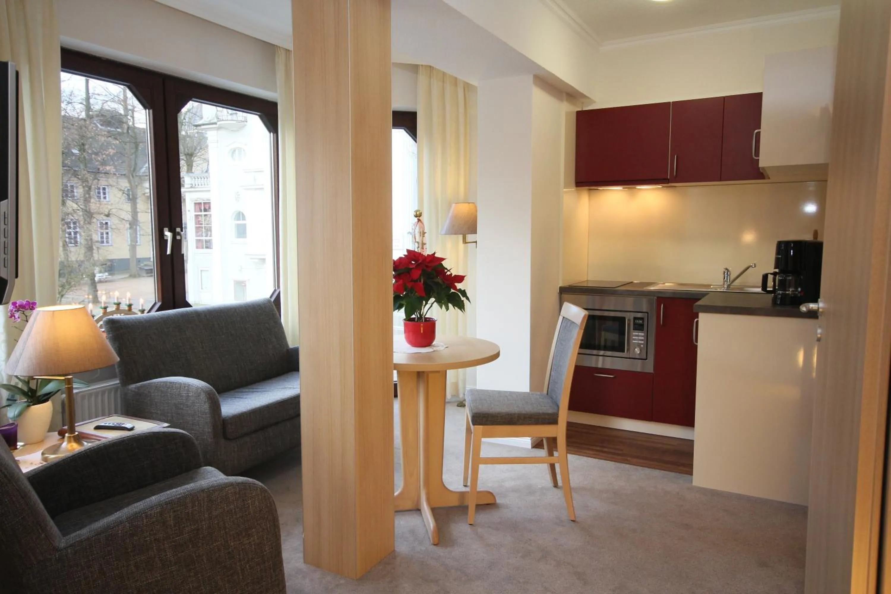 Coffee/tea facilities in Cafe Schneidewind