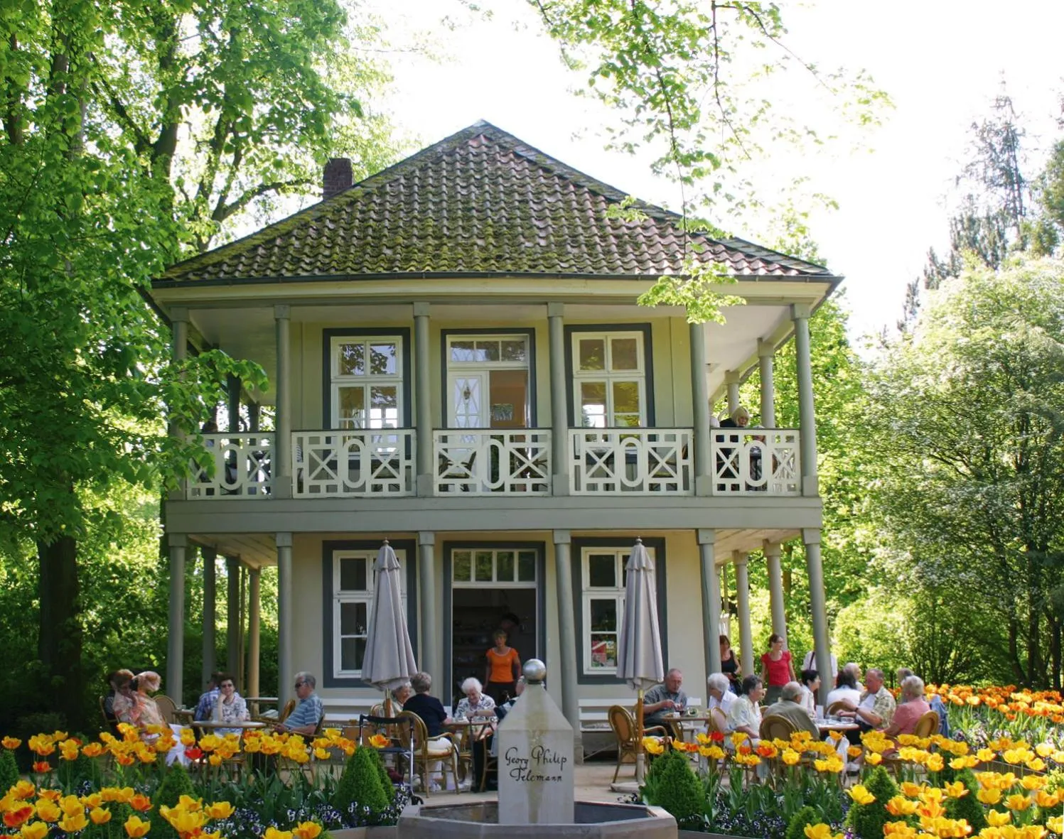 Natural landscape in Cafe Schneidewind