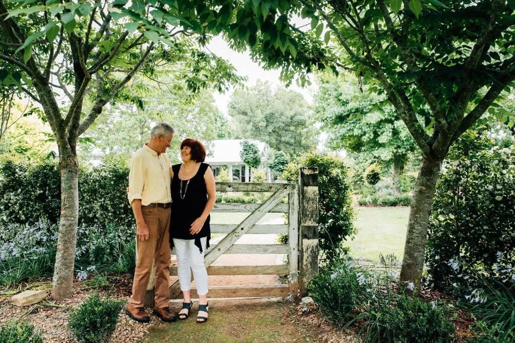 Property building in Chanticleer Gardens Barn cottage with a Pool