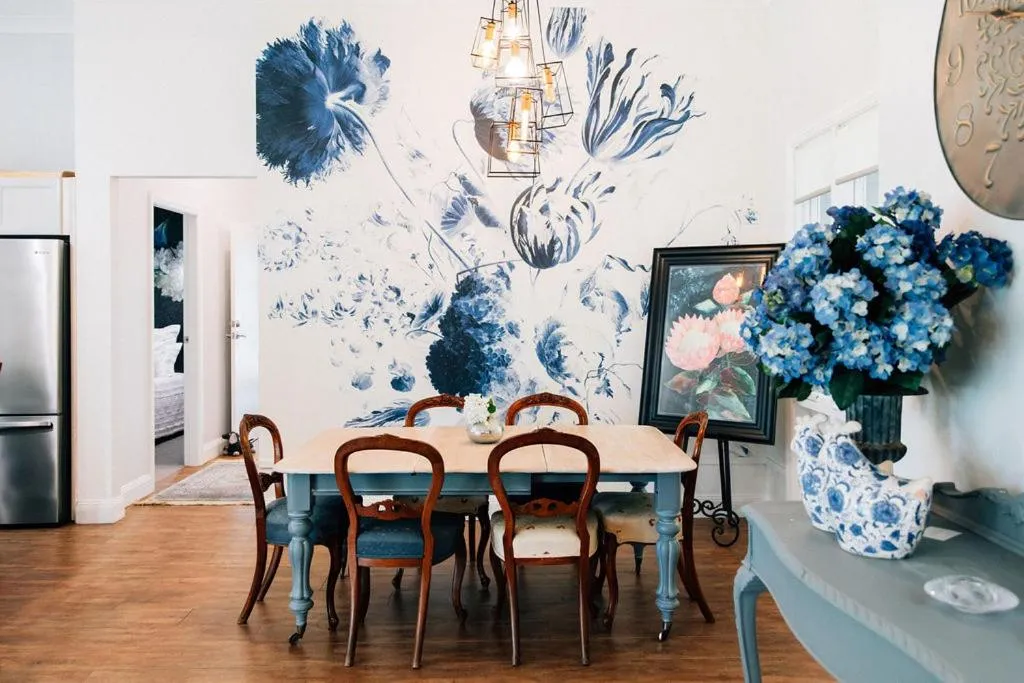 Decorative detail in Chanticleer Gardens Barn cottage with a Pool