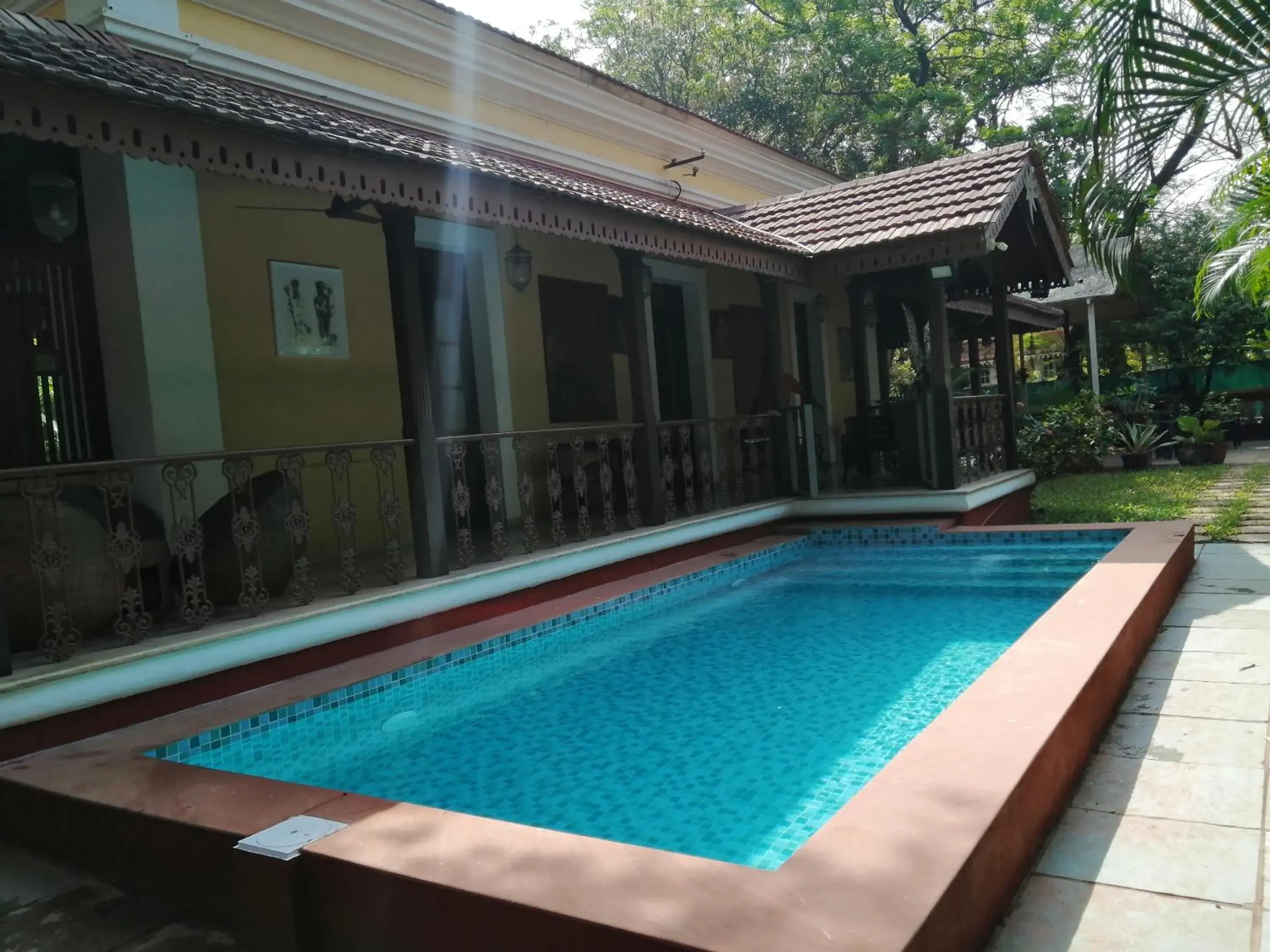 Swimming pool in Surya Kiran Heritage Hotel Swimming pool in Surya Kiran Heritage Hotel
