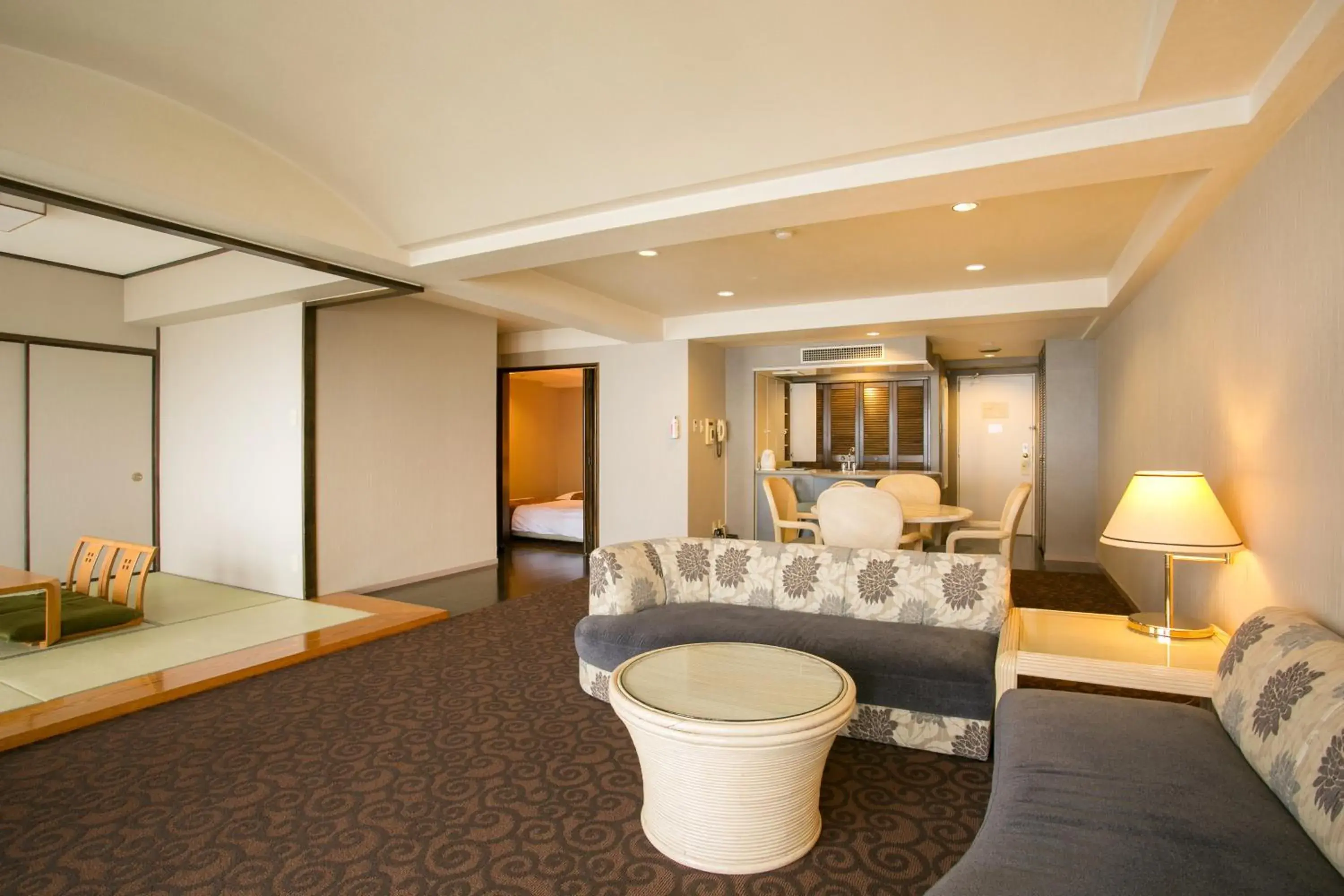 Bed in Mikawawan Resort Linx Bed in Mikawawan Resort Linx