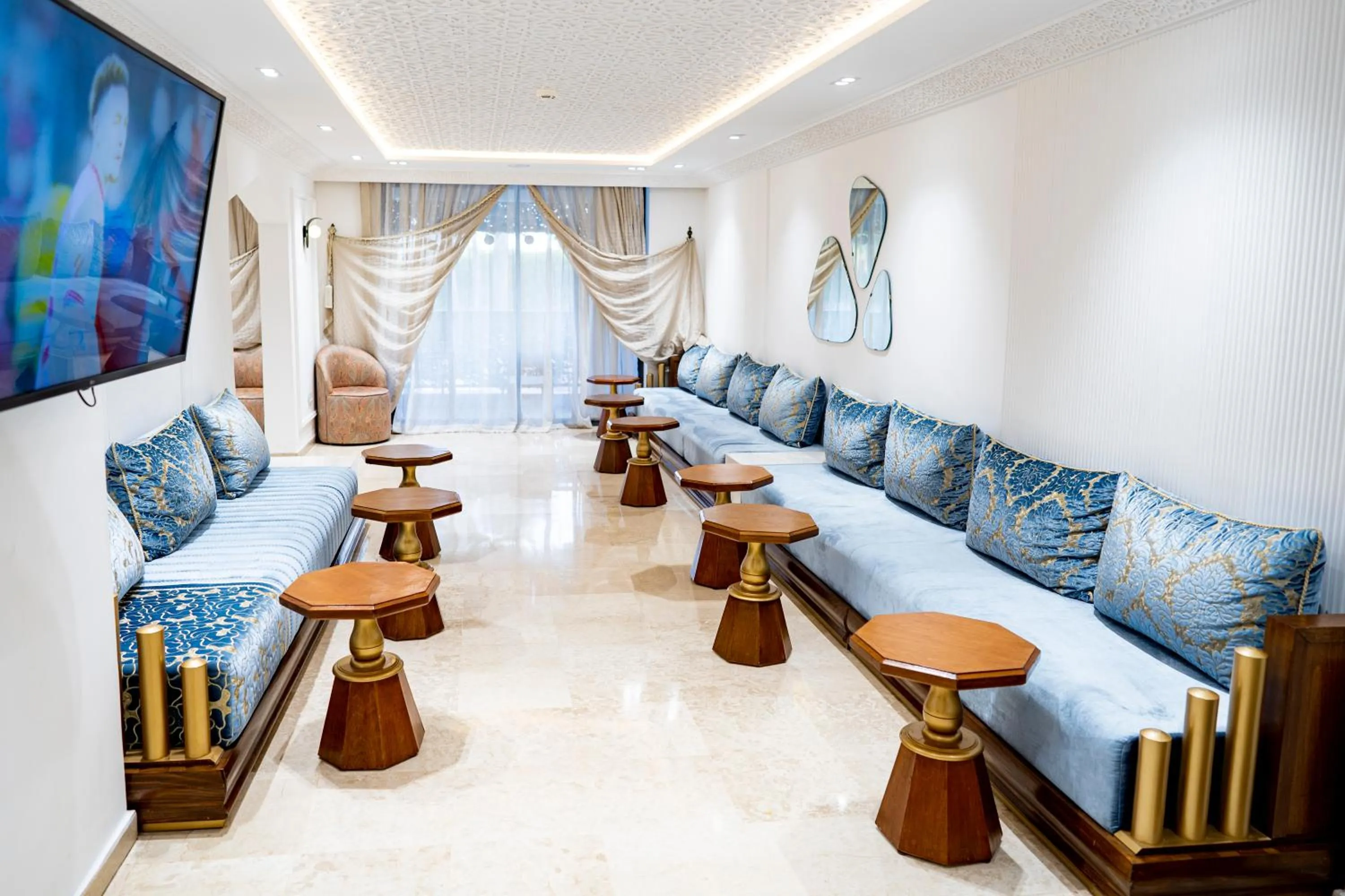 Living room in Hotel Argana Agadir