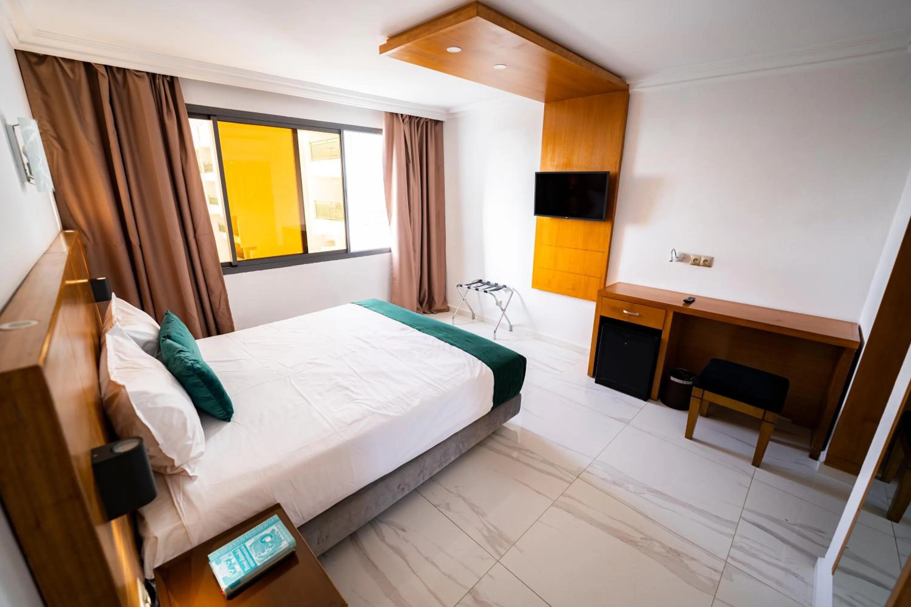 Bedroom, Bed in Hotel Argana Agadir