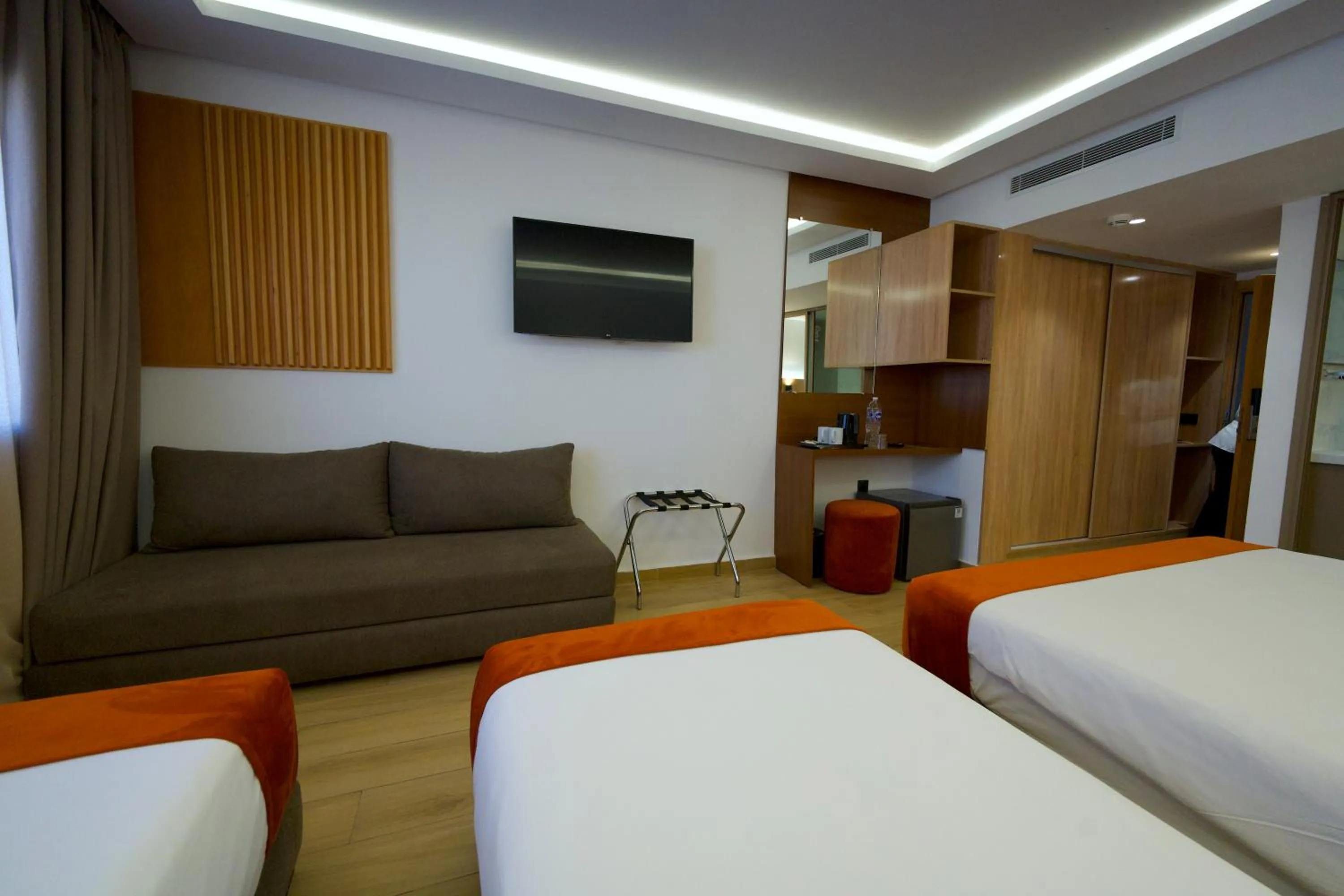 Bedroom, Bed in Hotel Argana Agadir