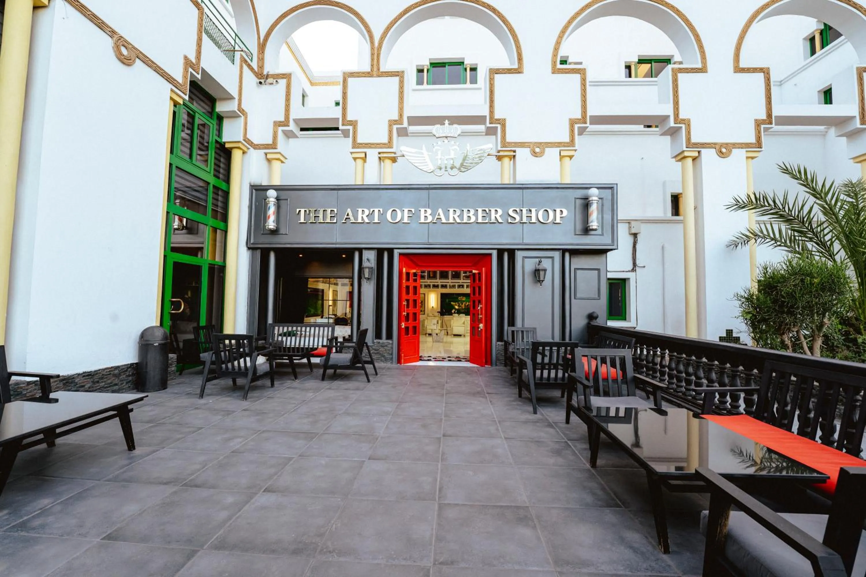 hair dresser in Hotel Argana Agadir