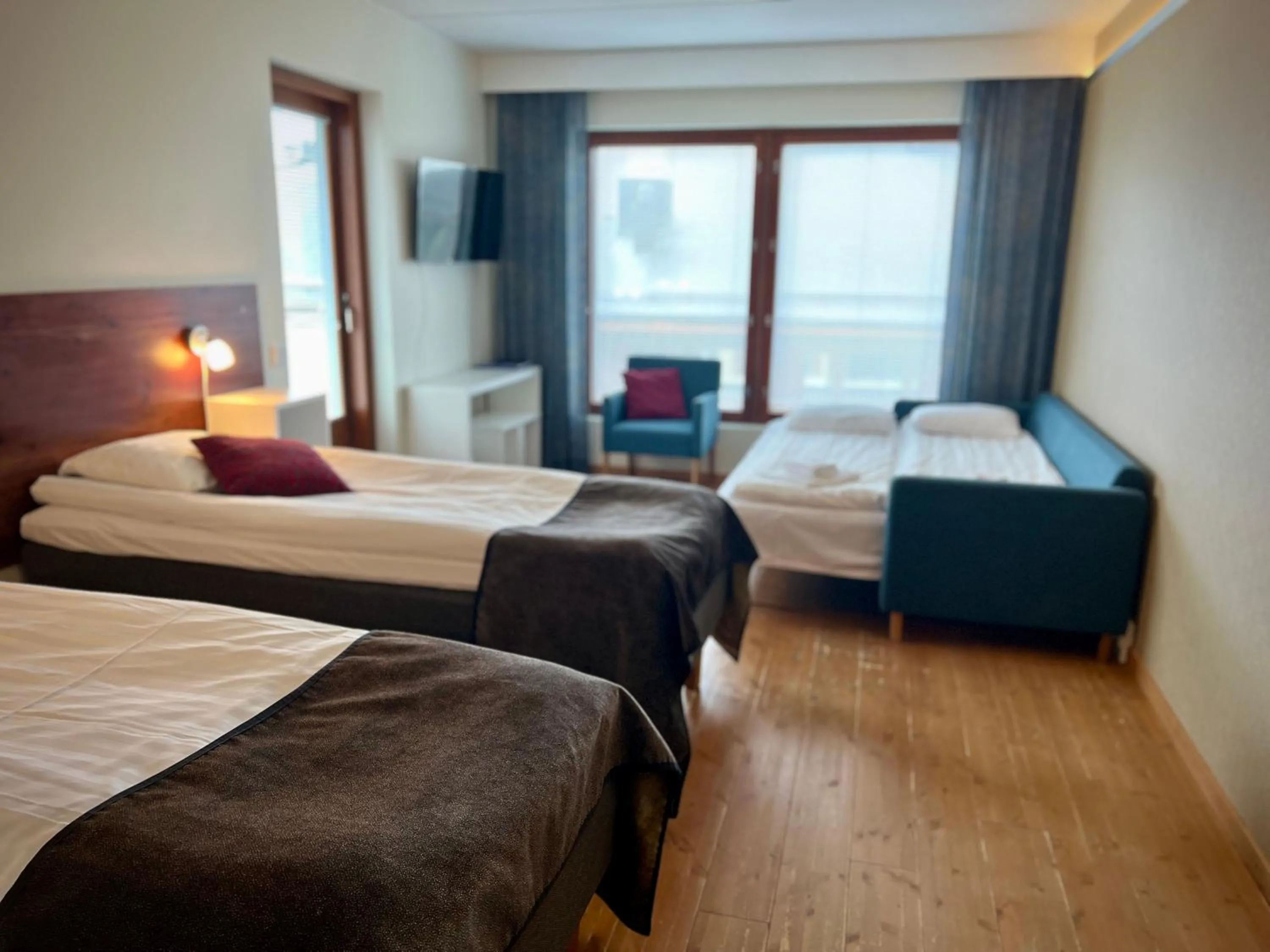 Bed in Hotel Arctic Zone