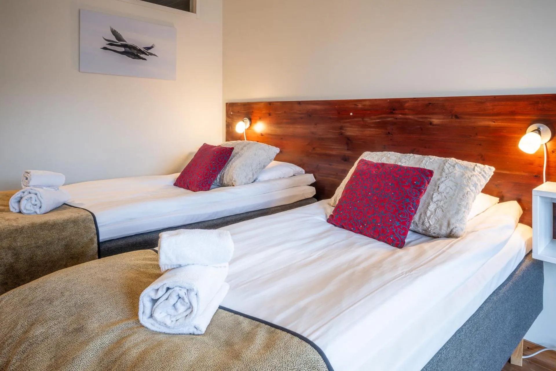 Bed in Hotel Arctic Zone