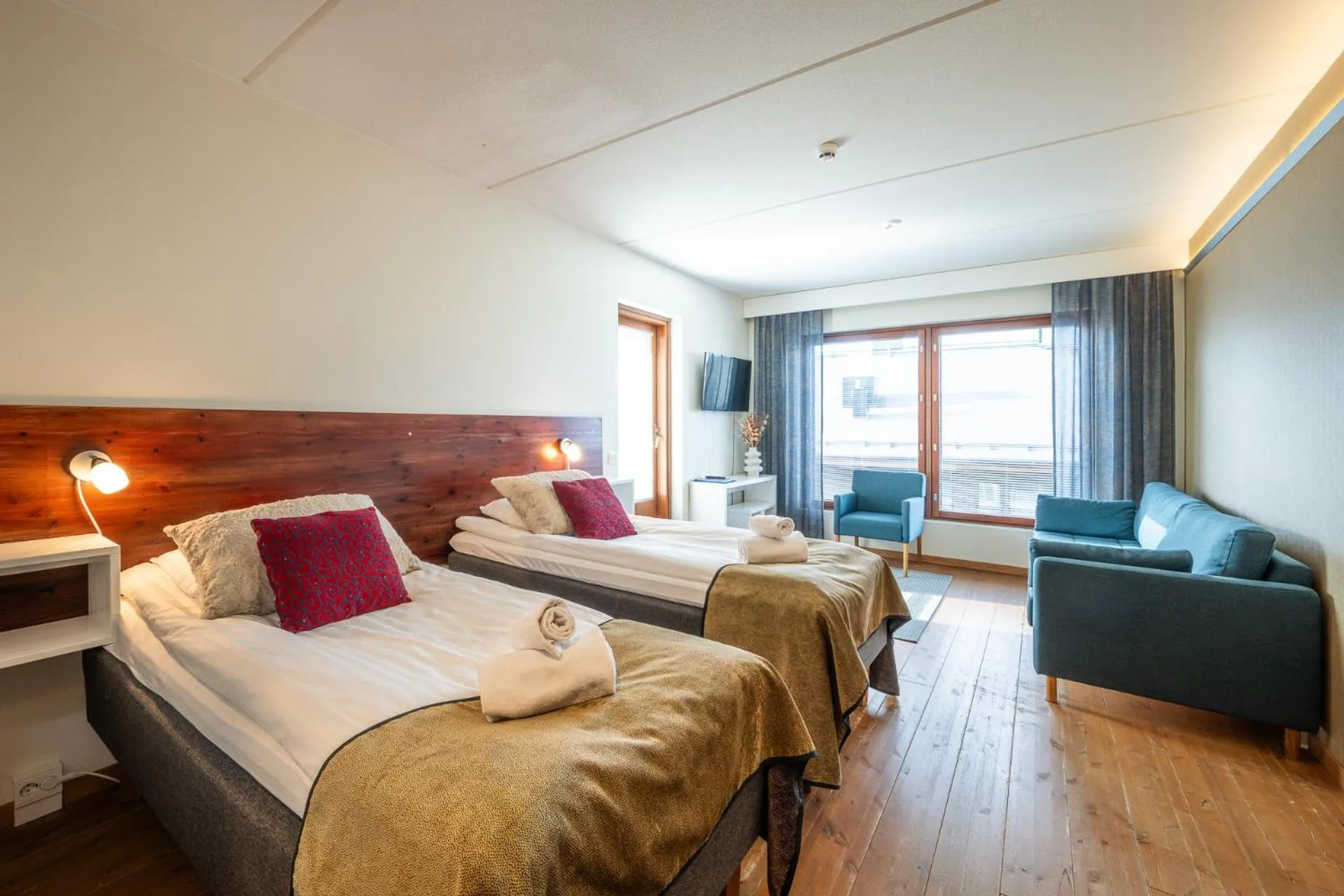 Bed in Hotel Arctic Zone