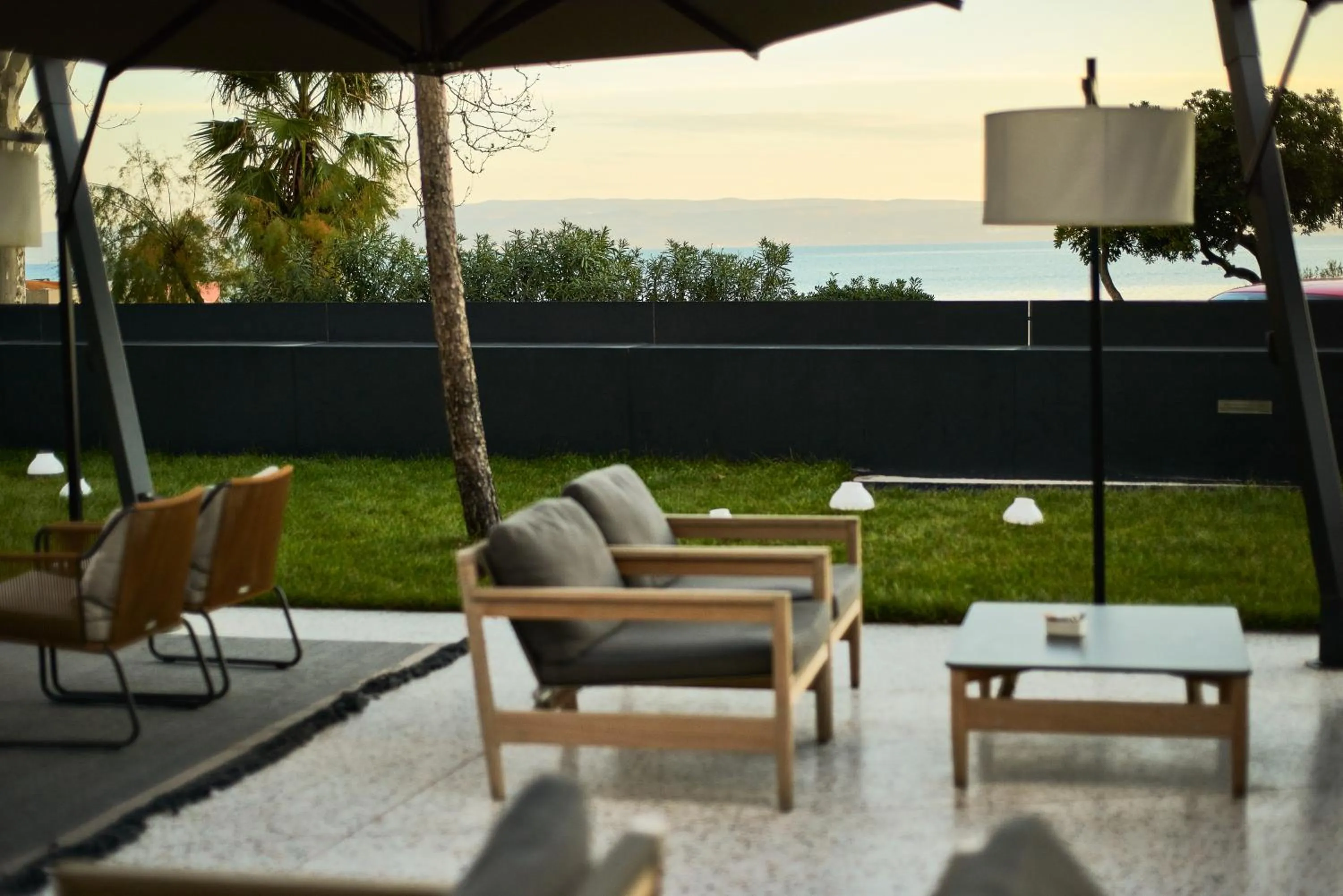 Patio in briig boutique hotel