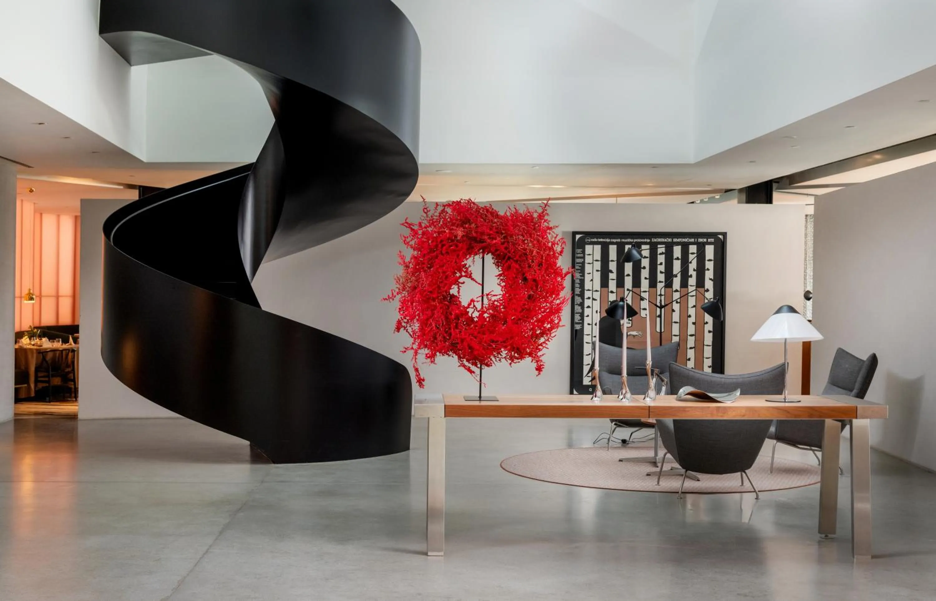 Lobby or reception in briig boutique hotel