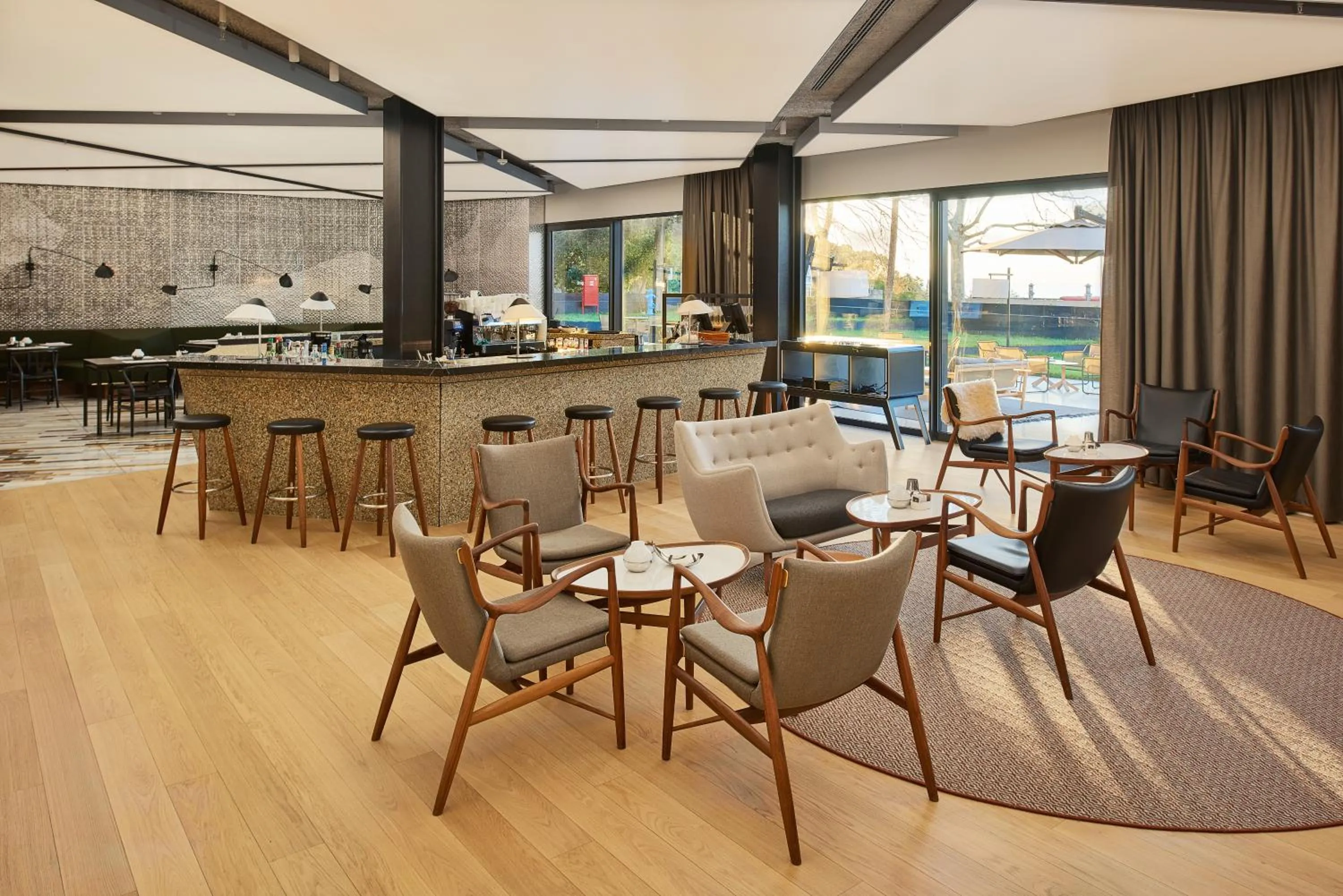 Lounge or bar in briig boutique hotel