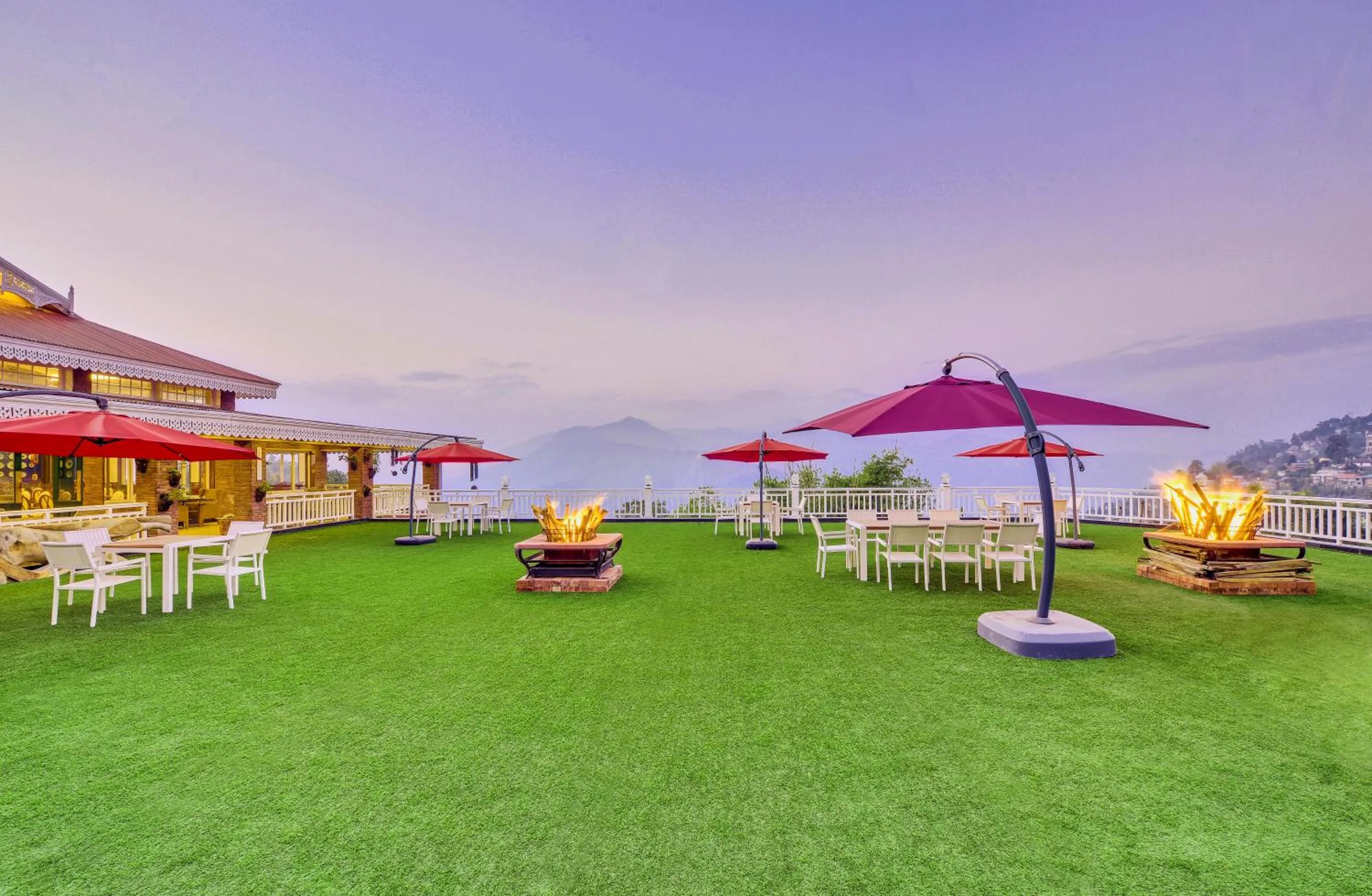 Facade/entrance in MAYFAIR Himalayan Spa Resort