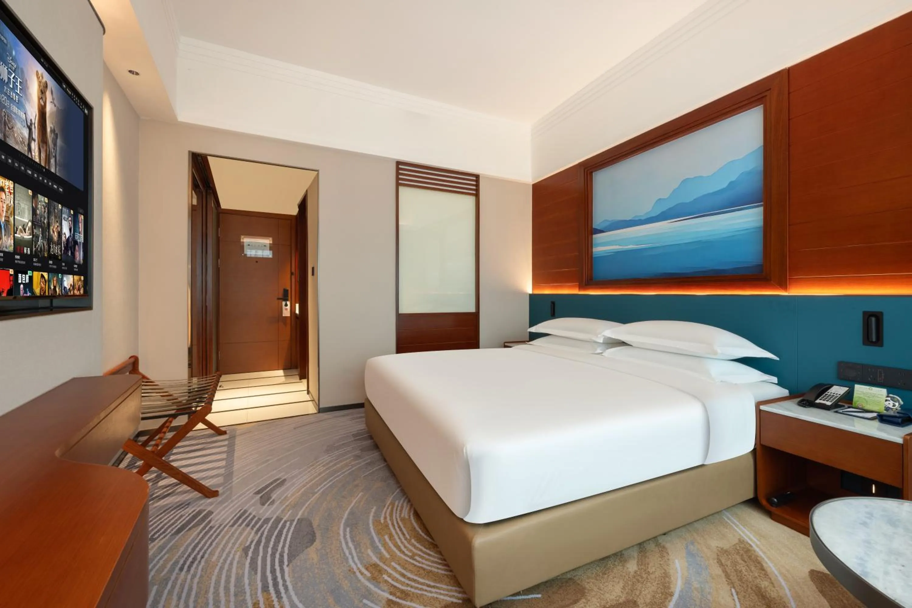 Photo of the whole room, Bed in Ocean Hotel Guangzhou - Tao Jin station