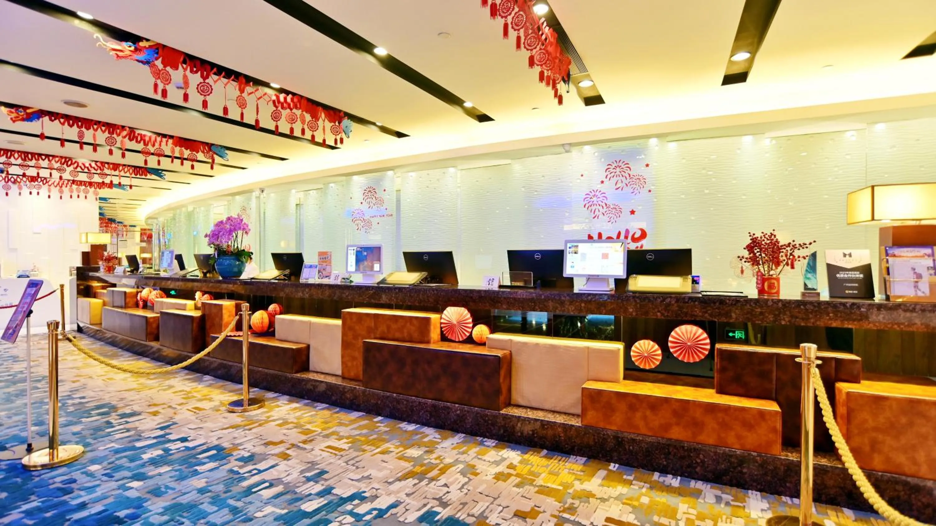 Lobby or reception in Ocean Hotel Guangzhou - Tao Jin station