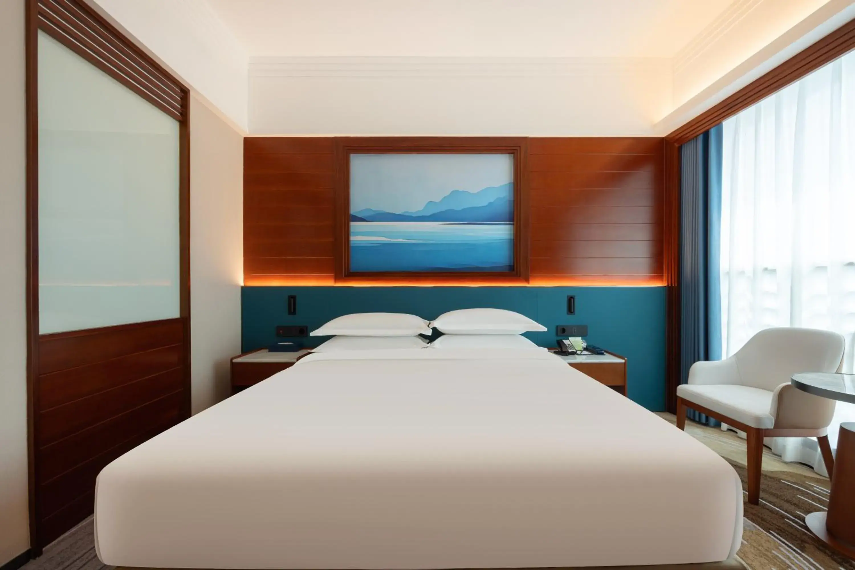 Bed in Ocean Hotel Guangzhou - Free Shuttle Bus to Canton Fair, Tao Jin railway station Bed in Ocean Hotel Guangzhou - Free Shuttle Bus to Canton Fair, Tao Jin railway station