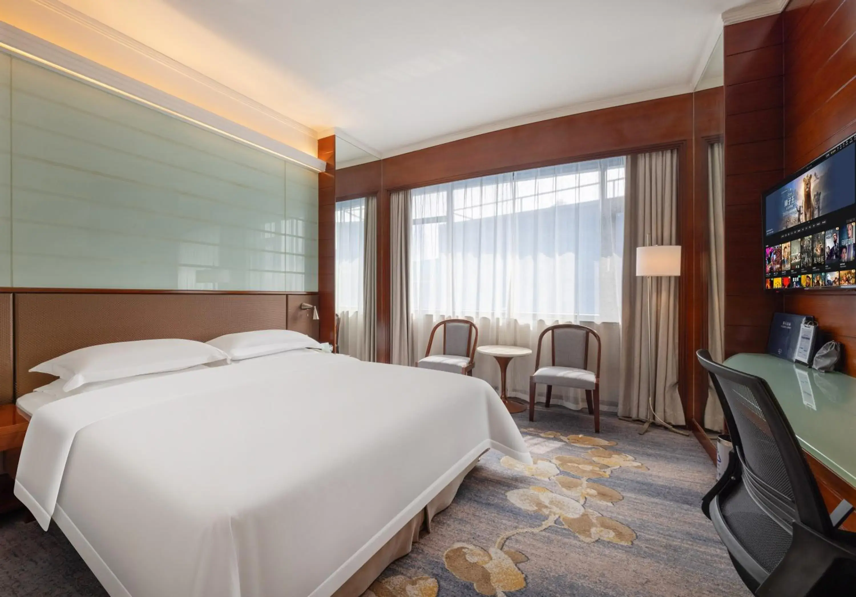 Photo of the whole room, Bed in Ocean Hotel Guangzhou - Free Shuttle Bus to Canton Fair, Tao Jin railway station Photo of the whole room, Bed in Ocean Hotel Guangzhou - Free Shuttle Bus to Canton Fair, Tao Jin railway station
