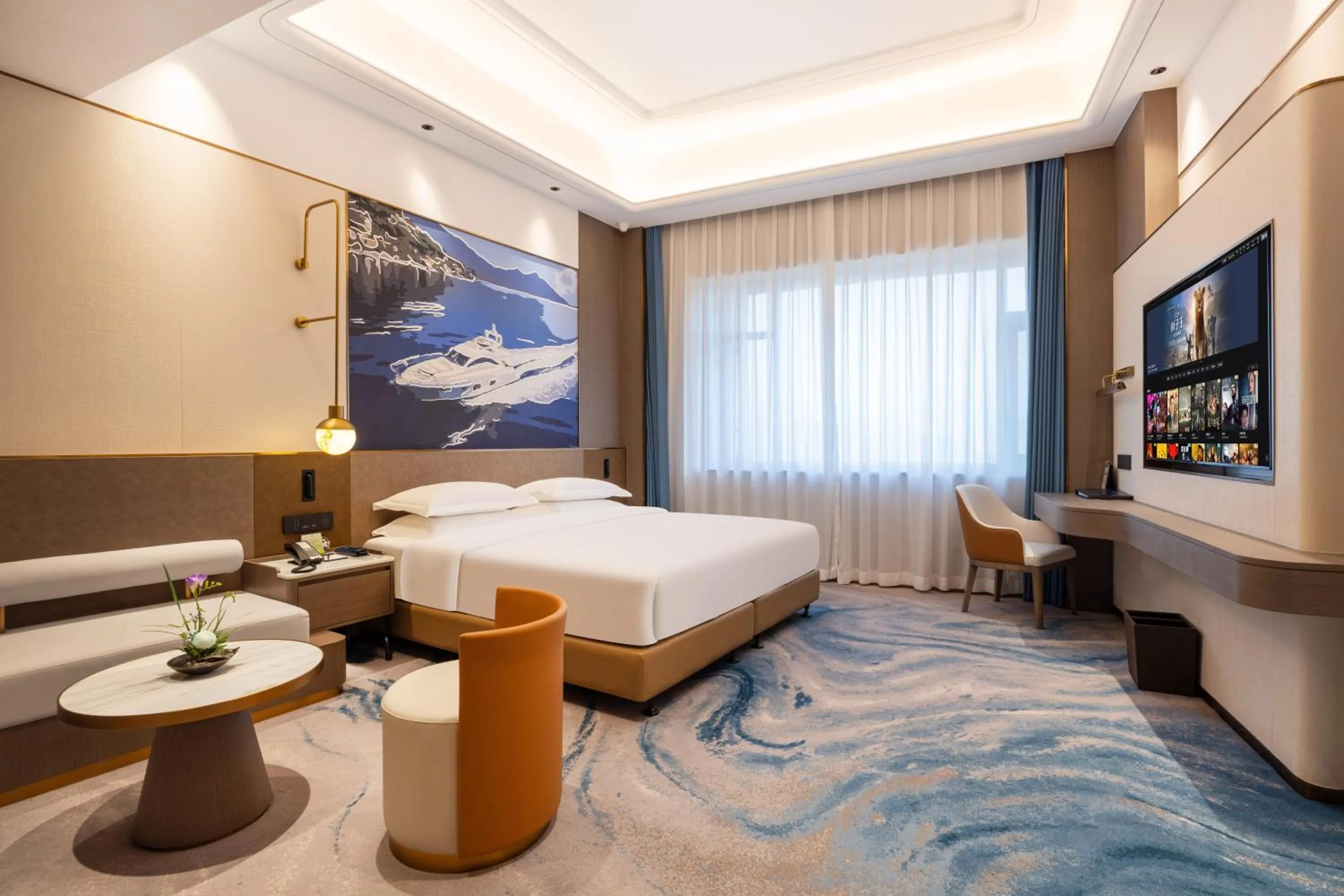Photo of the whole room, Bed in Ocean Hotel Guangzhou - Tao Jin station