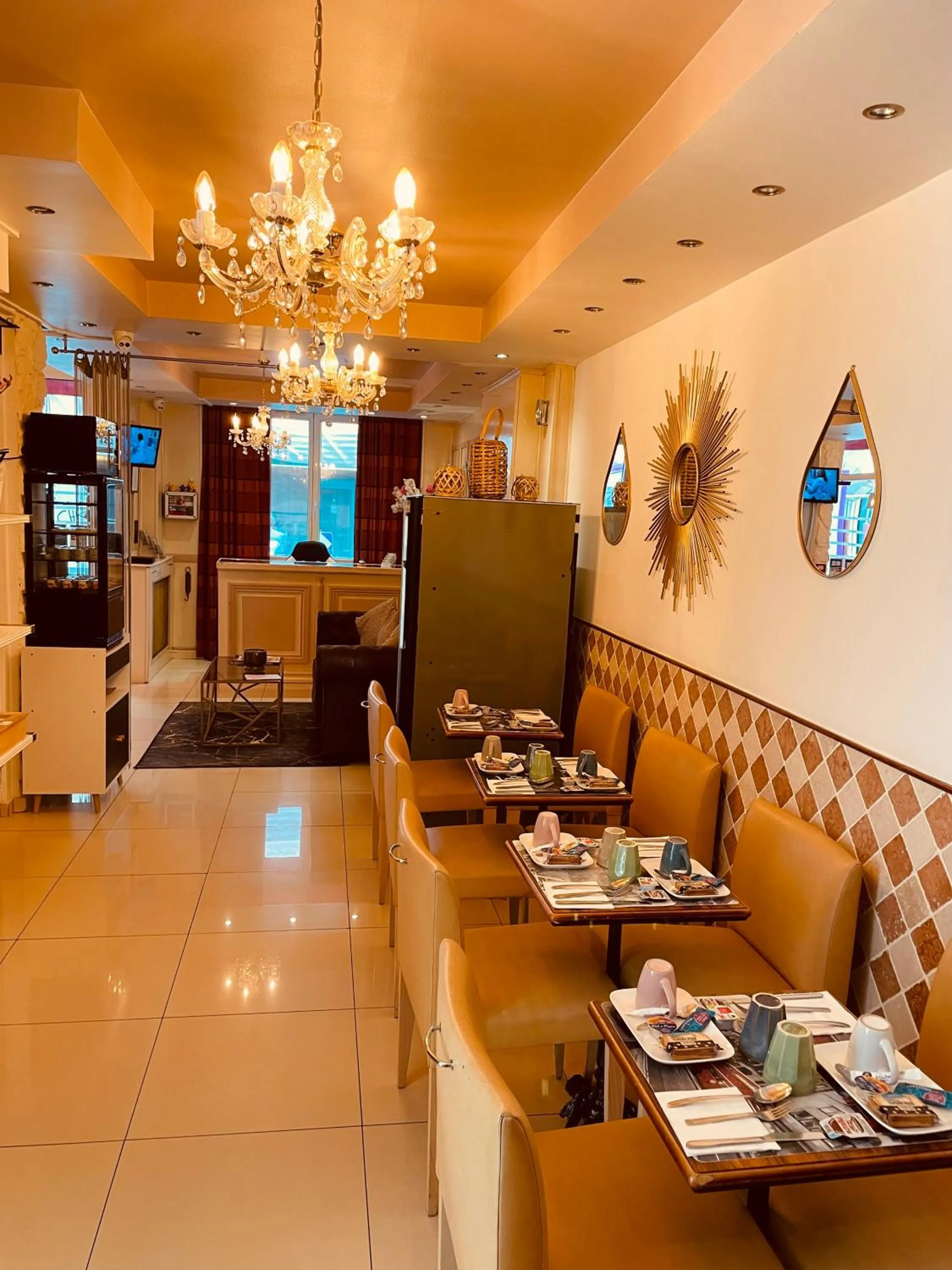 Living room in Pavillon Opéra Lafayette